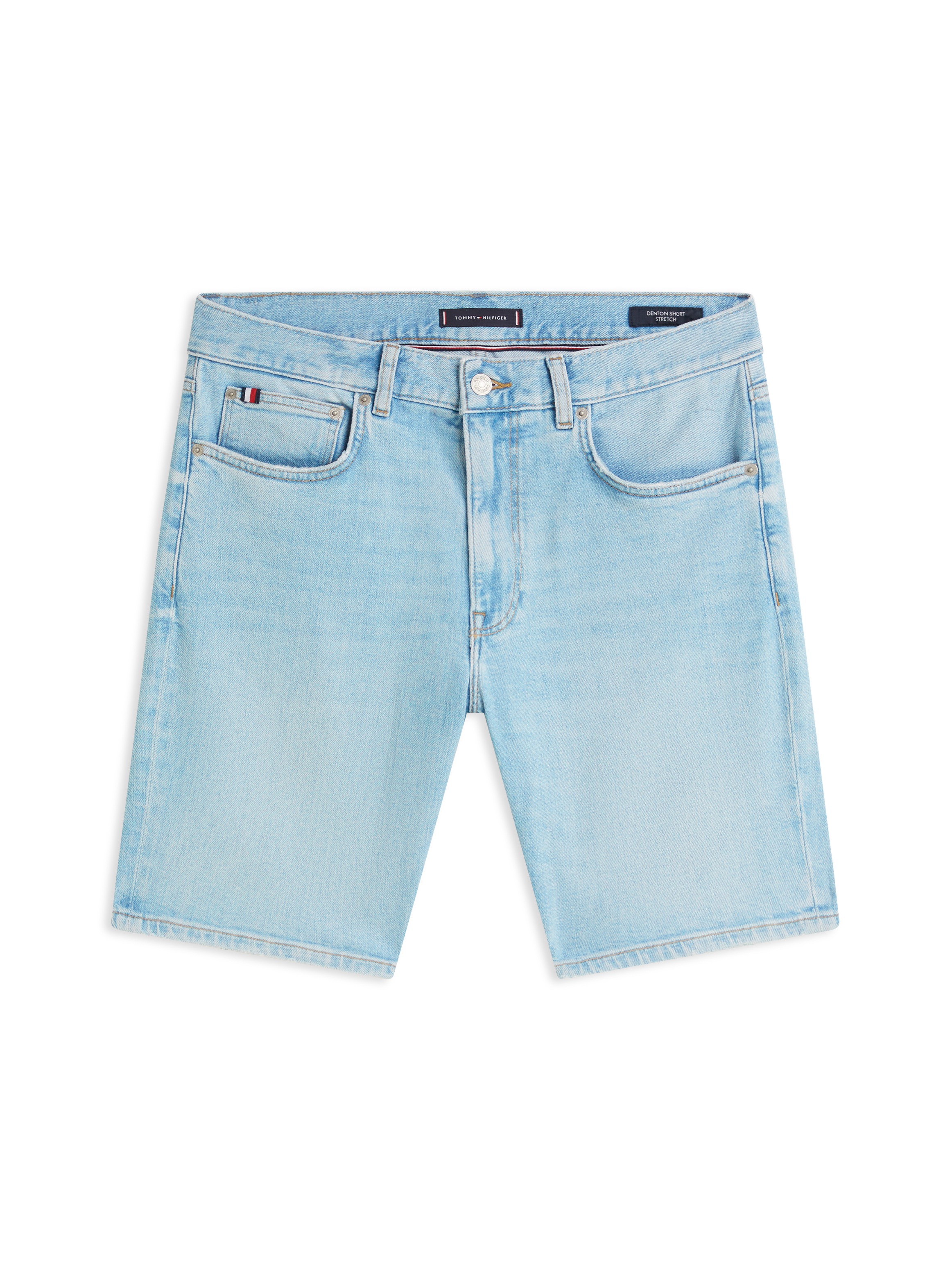 Tommy Hilfiger Jeansshorts »DENTON« Straight Leg Fit mit Fade-Effekt