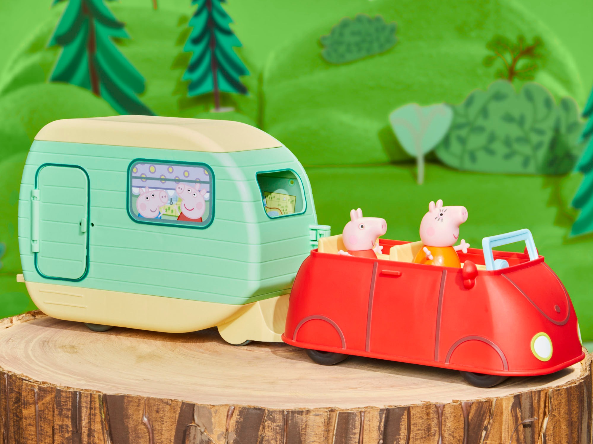 Hasbro Spielwelt »Peppa Pig, Peppas Wohnanhänger«