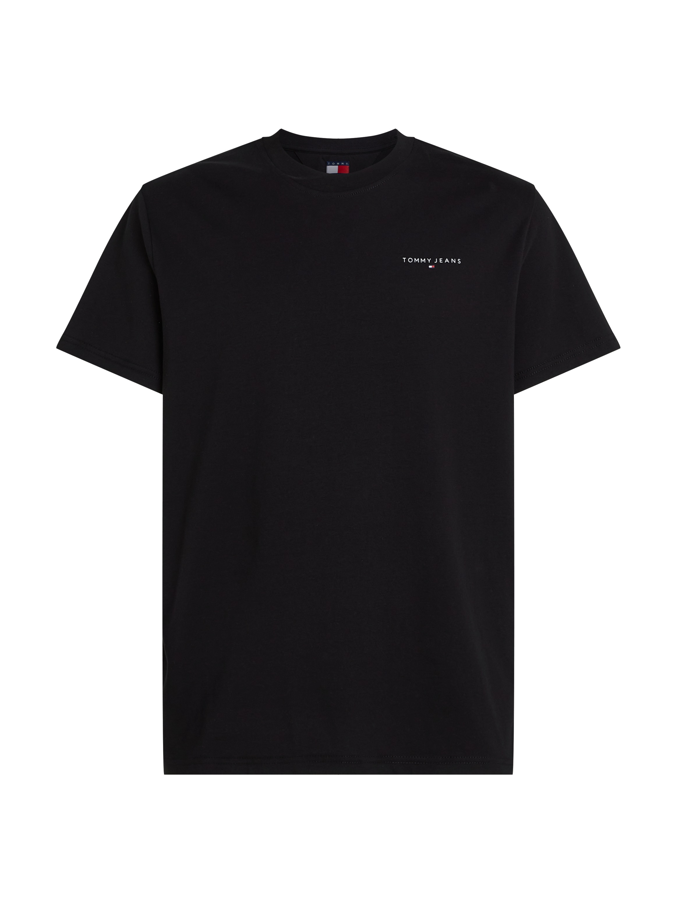 Tommy Jeans T-Shirt »TJM SLIM LINEAR CHEST SS TEE EXT«, mit Logodruck