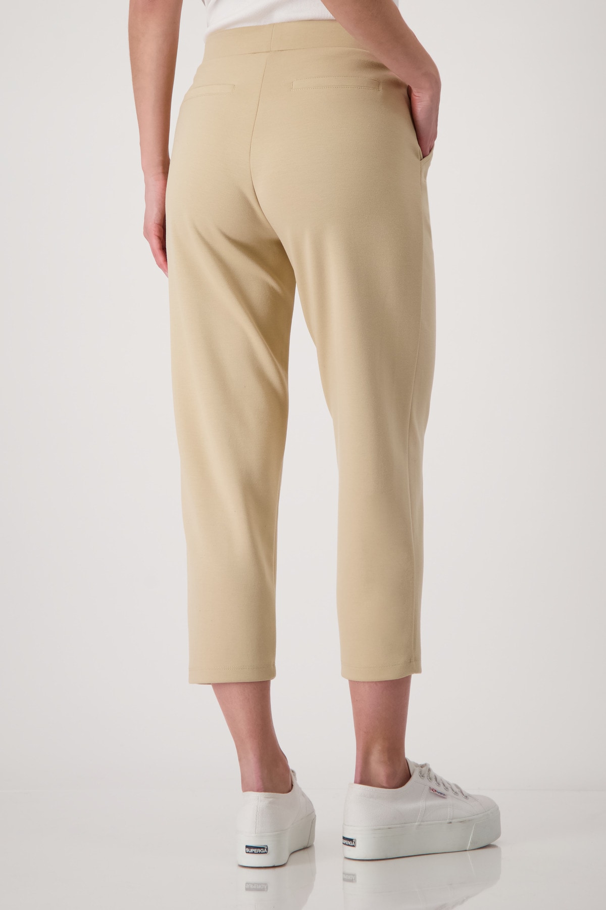 Monari Caprihose »Hose Capri 62cm«, Mit Kordelzug