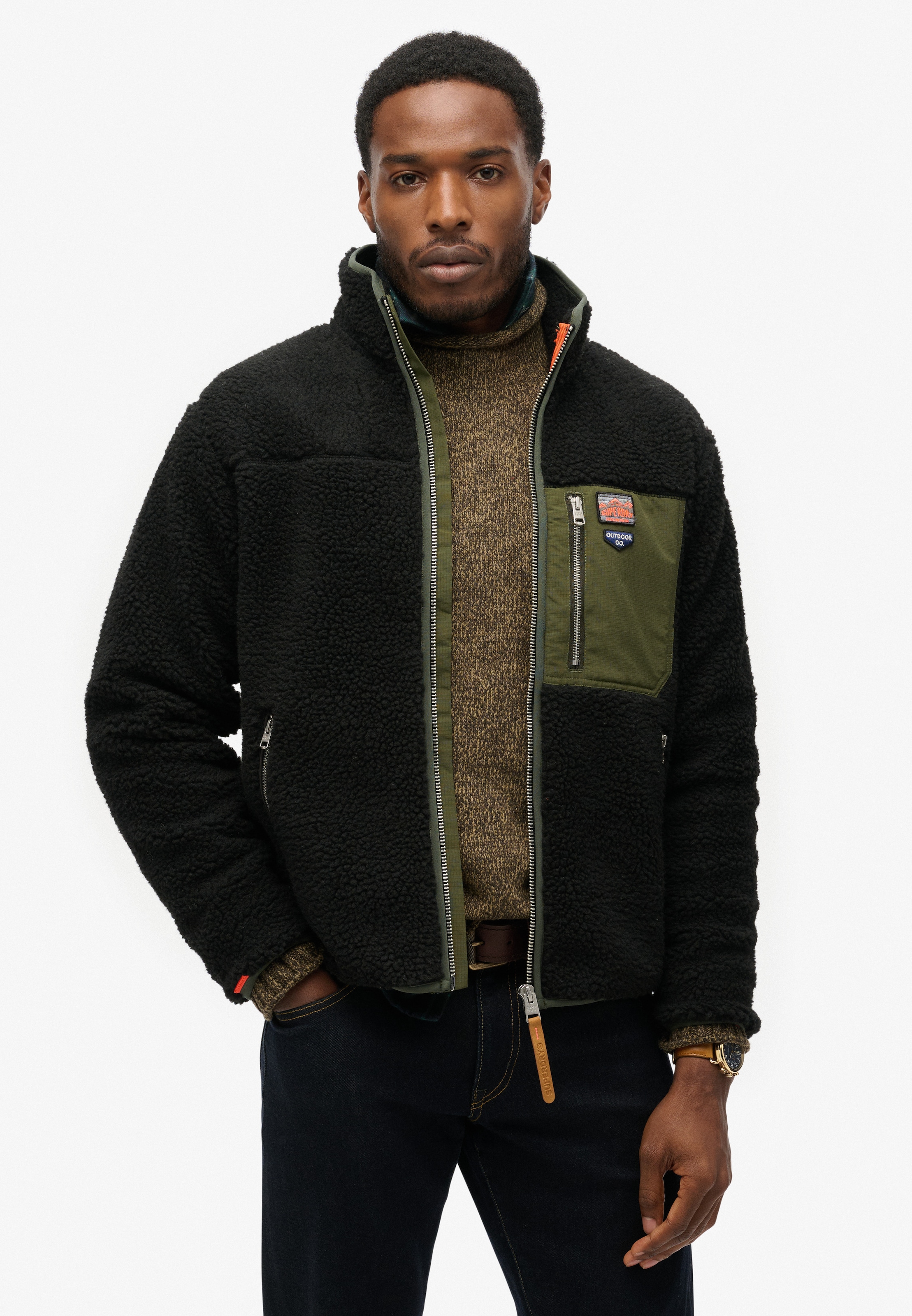 Superdry Kapuzensweatjacke »VINTAGE RETRO FULL ZIP FLEECE«