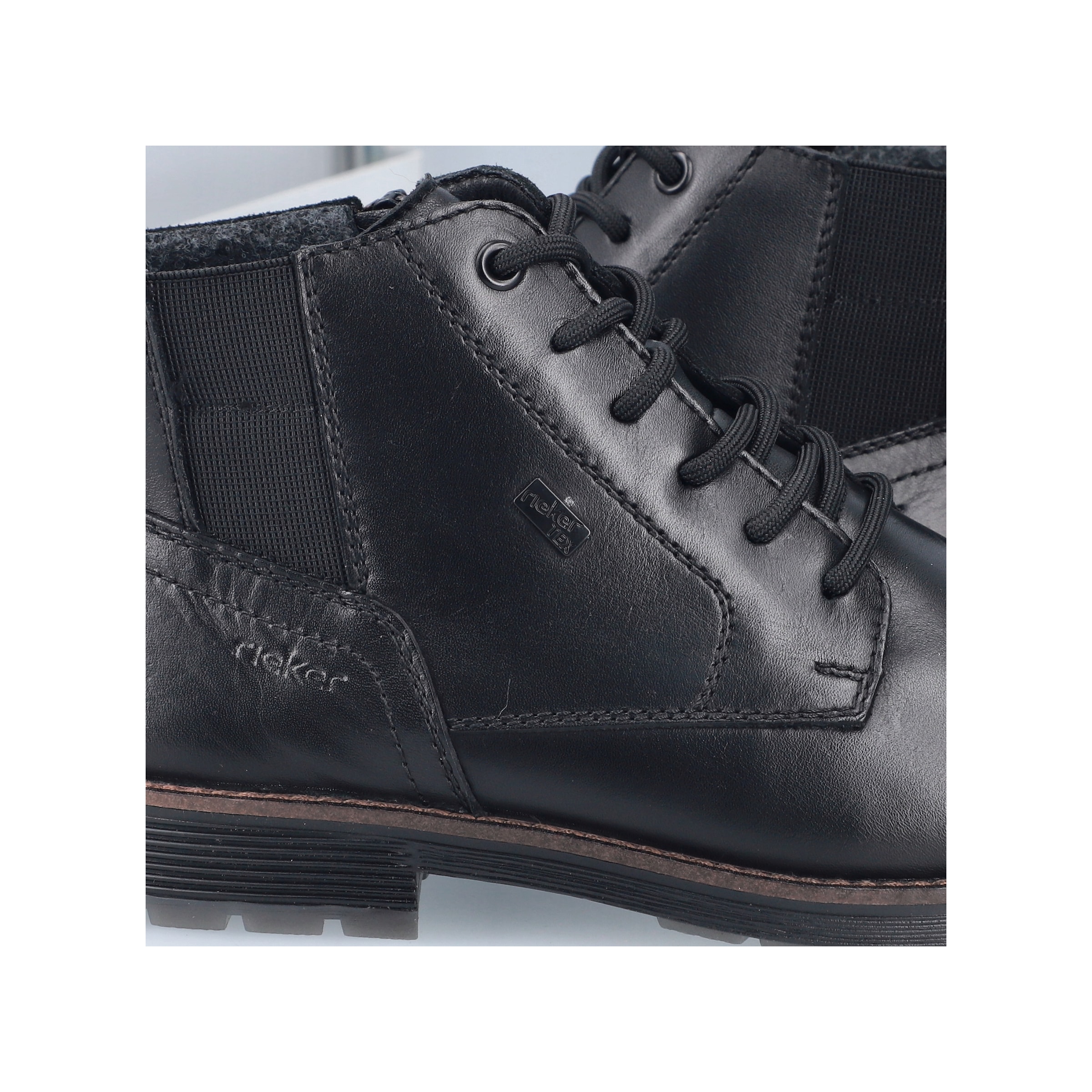 Rieker Schnürstiefelette  Schnürboots mit wasserabweisender riekerTEX-Membran