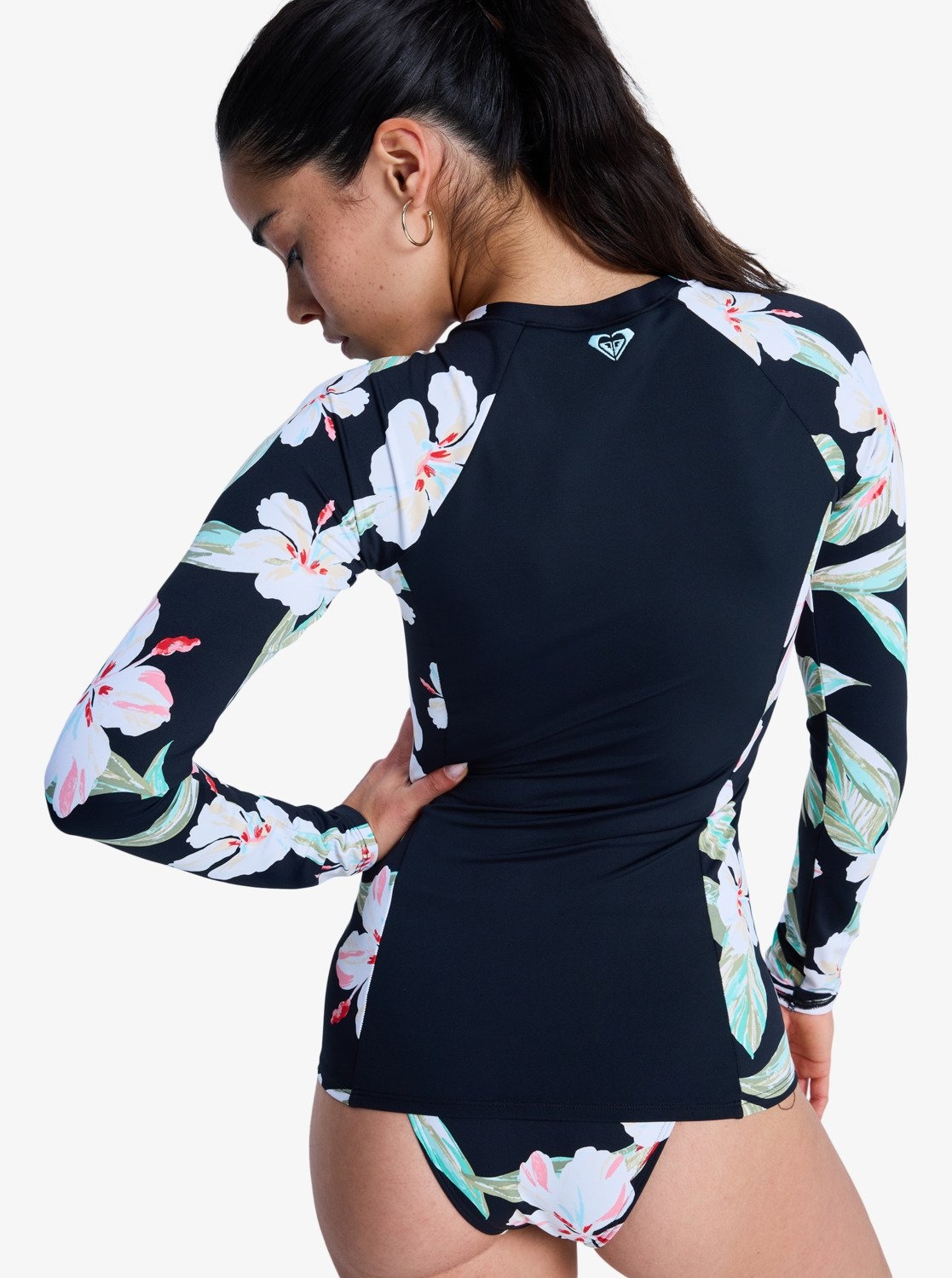 Roxy Langarmshirt »LS ZIP LYCRA« sportlicher Stil, für sportliche Aktivitäten, mit Reißverschluss