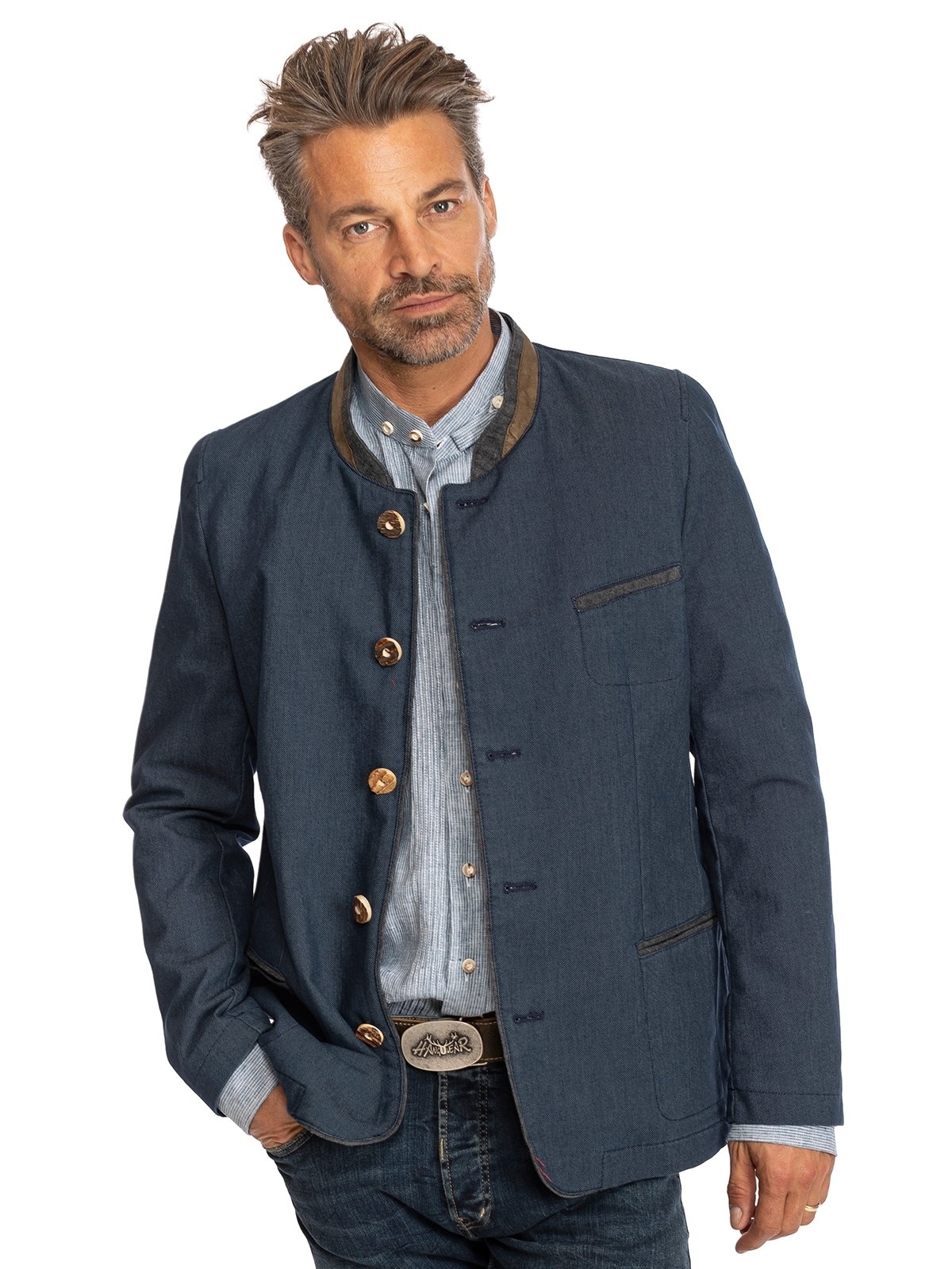 Gipfelstürmer Jeansjacke »Jacke BREITENBERG«