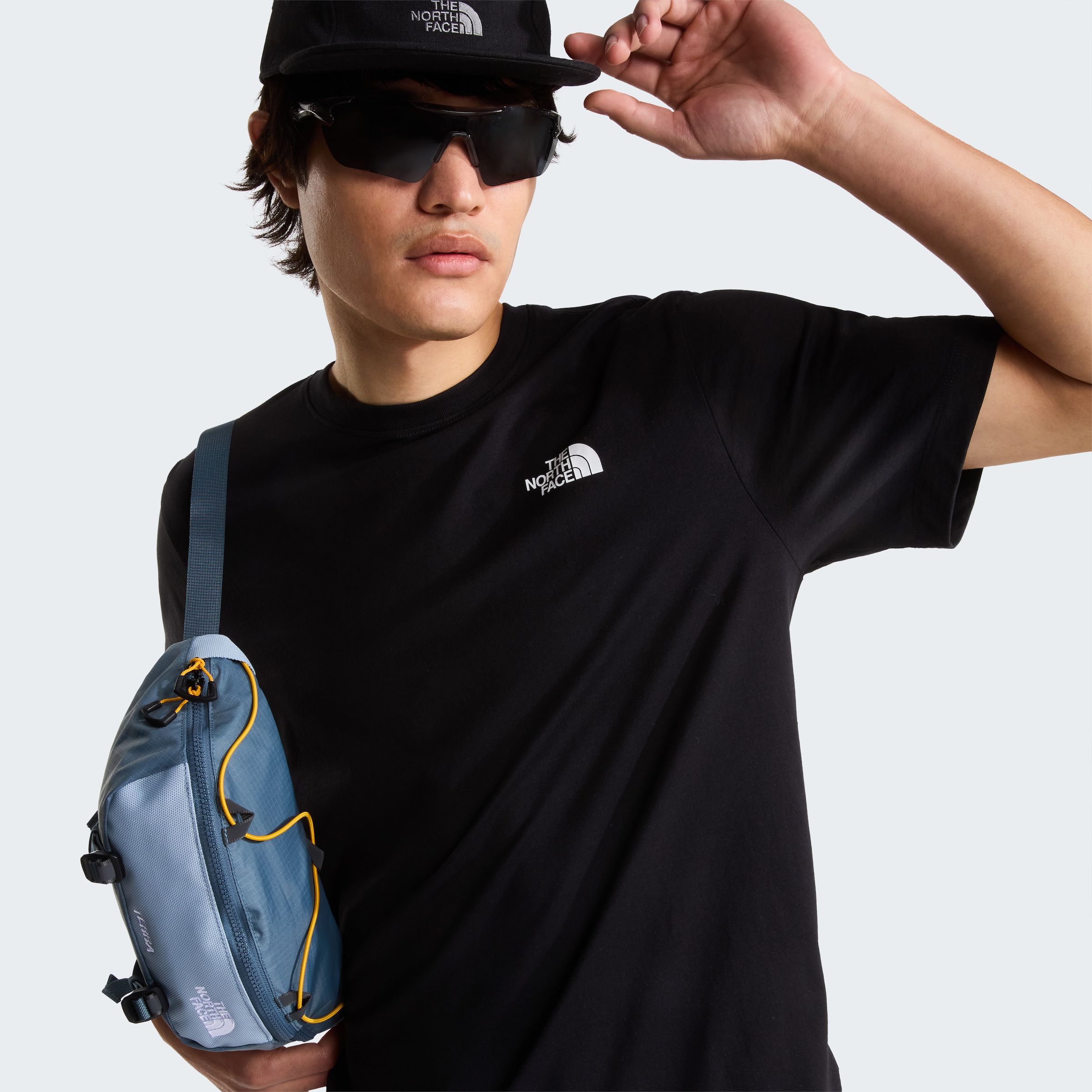 The North Face T-Shirt »M EVOLUTION BOX NSE REGULAR SHORT SLEEVE« normale Passform, Kurzarm, aus Baumwollmischjersey