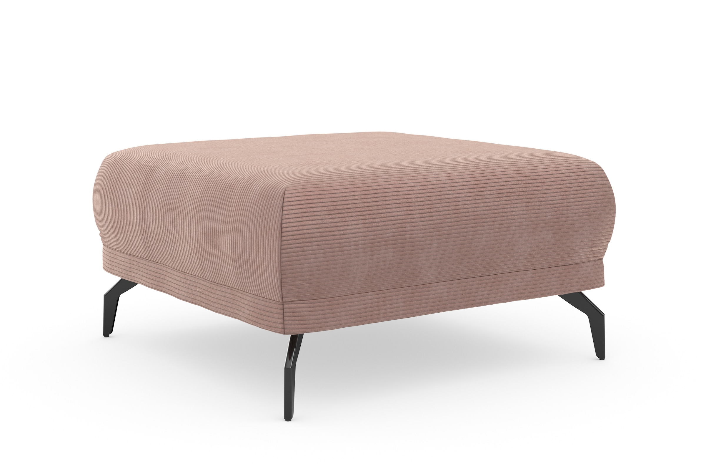 Home affaire Hocker »Coco« Cord-Bezug in 2 Ausführungen, Füßen 15 cm hoch