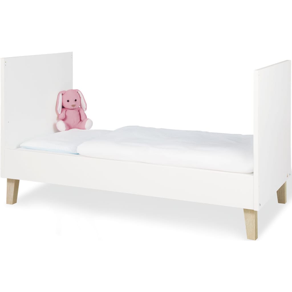 Pinolino® Babymöbel-Set »Lumi«, (Spar-Set, 2 St., Gitterbett, Wickelkommode)