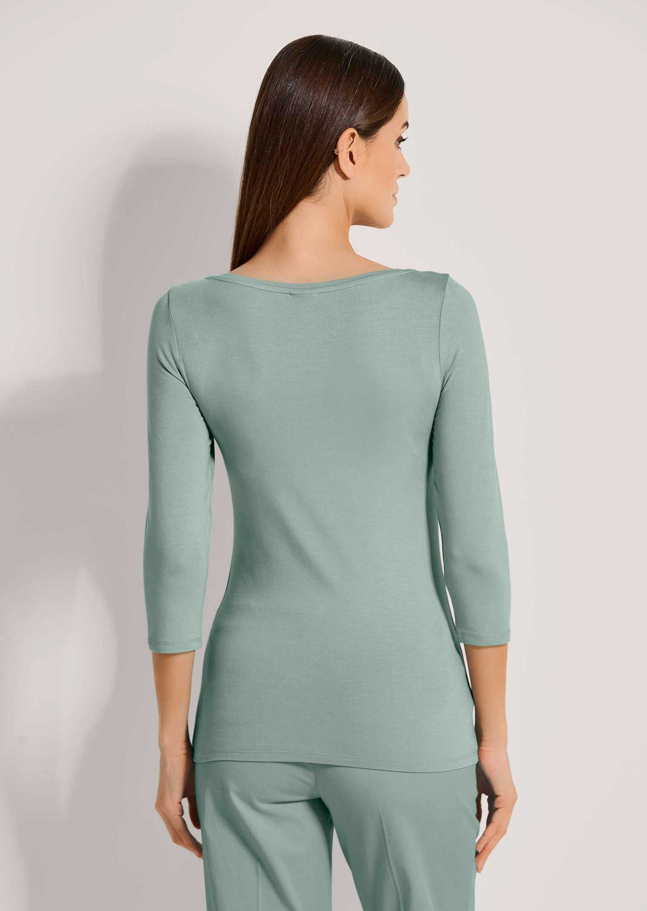MADELEINE 3/4-Arm-Shirt »Blusenshirt Halbarm Viskose-Oberteil für Damen«