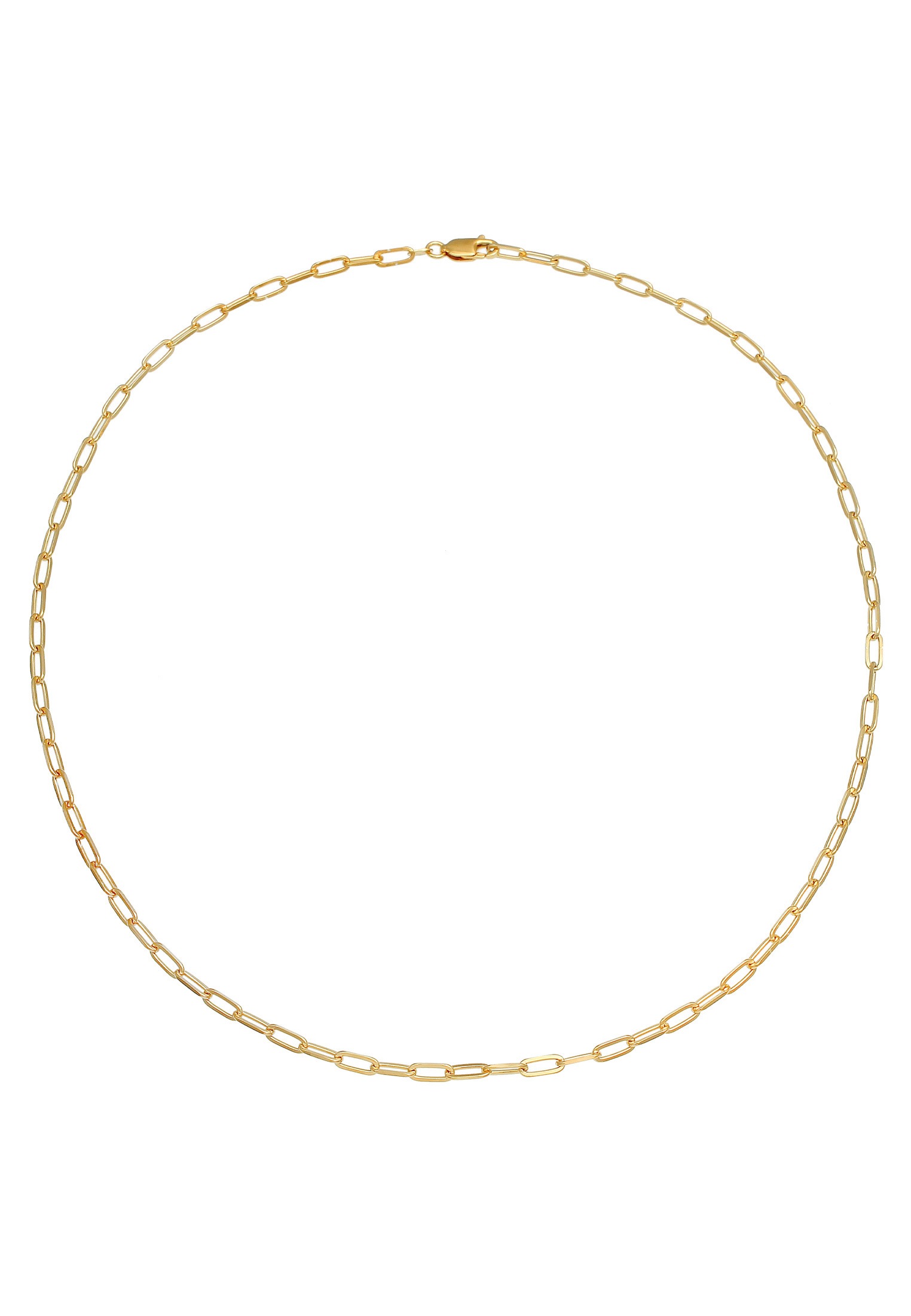 Elli Kette ohne Anhänger »Halskette Glieder Oval Grob Basic Chain Optik 925 Silber«