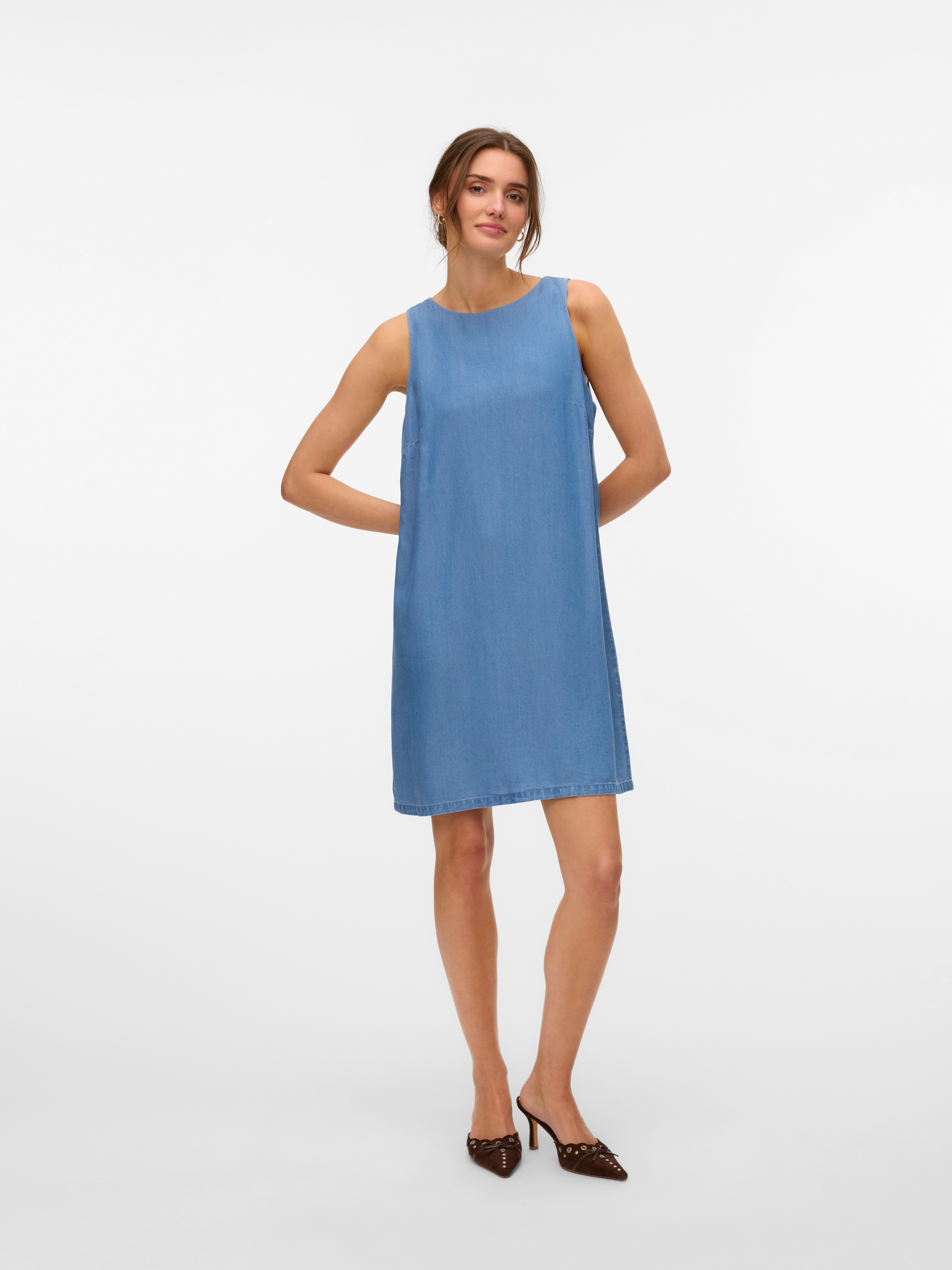 Vero Moda Maxikleid »VMFLEUR SL SHORT TENCEL DRESS GA«