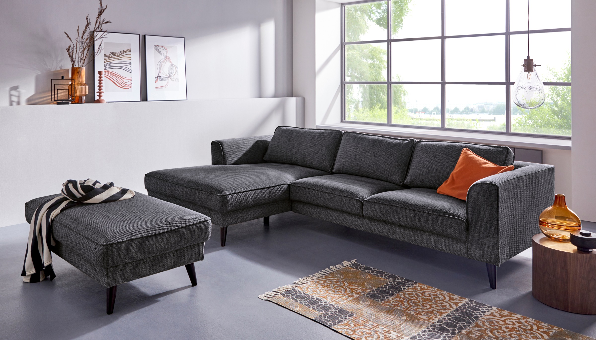 INOSIGN Ecksofa »Lumber Jack, L-Form«, in moderner Optik