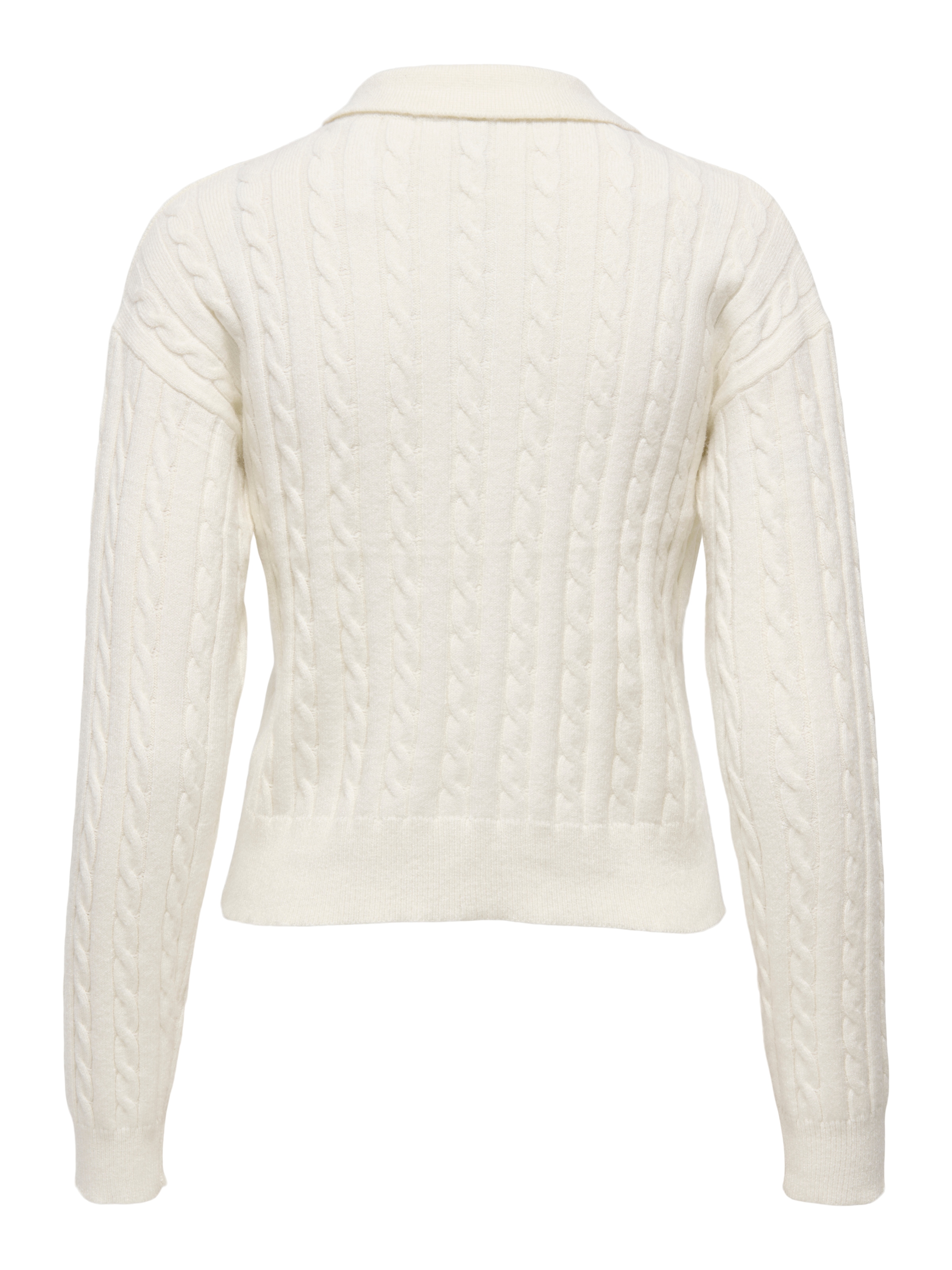 ONLY Strickpullover »ONLKATIA LS CABLE POLO CC KNT«