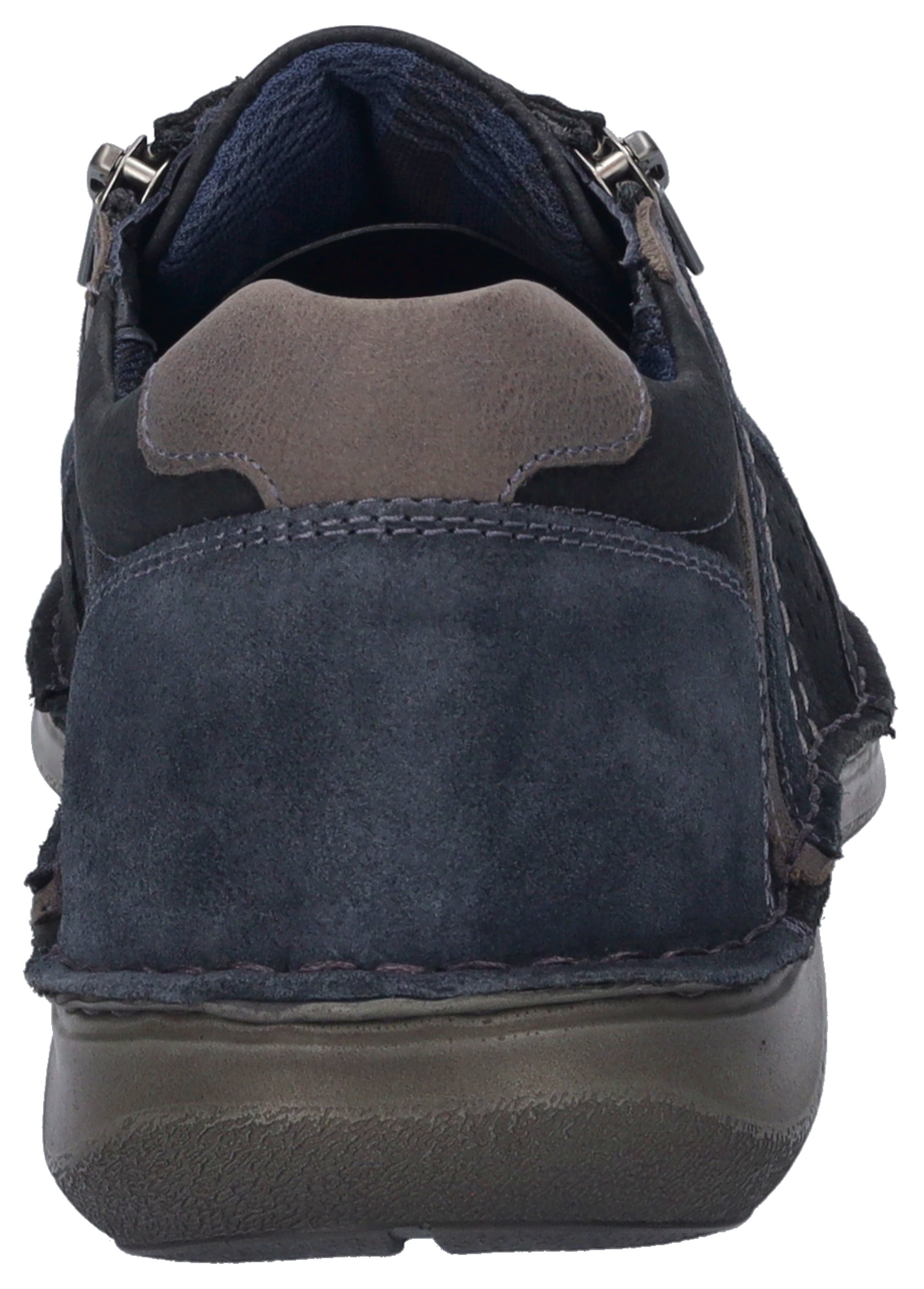 Josef Seibel Schnürschuh »New Anvers 87«, Freizeitschuh, Halbschuh, Komfortschuh mit zusätzlichem Reißverschluss