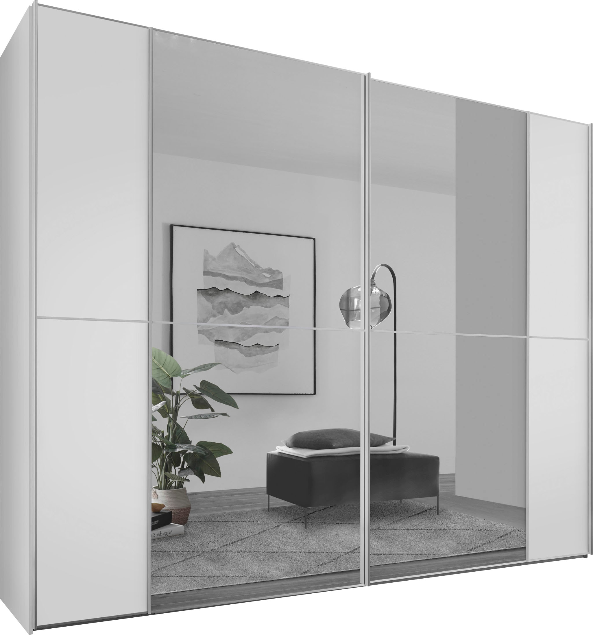 STAUD Schwebetürenschrank »Sonett 220, Made in Germany« mit vier verschiedenen Ausstattungsvarianten