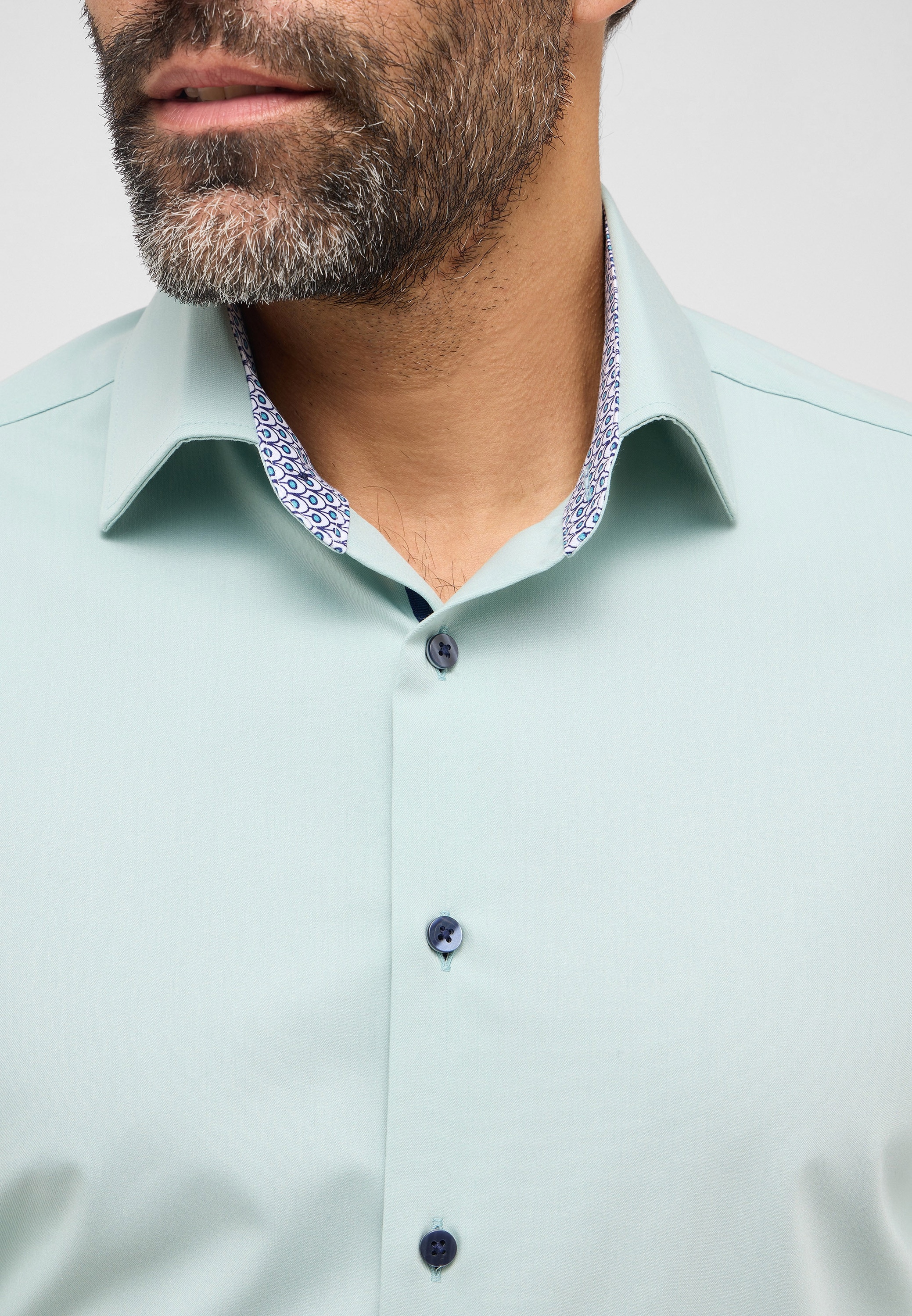 Eterna Langarmhemd »MODERN FIT«, NON IRON (bügelfrei)