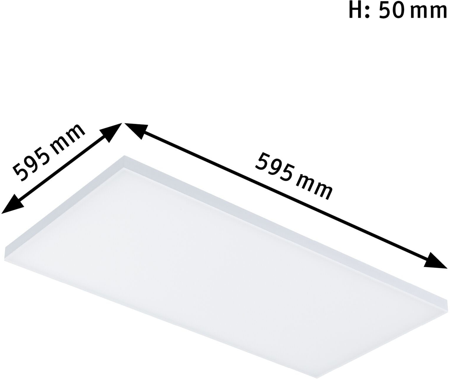 Paulmann LED Panel »Velora«, 1 flammig