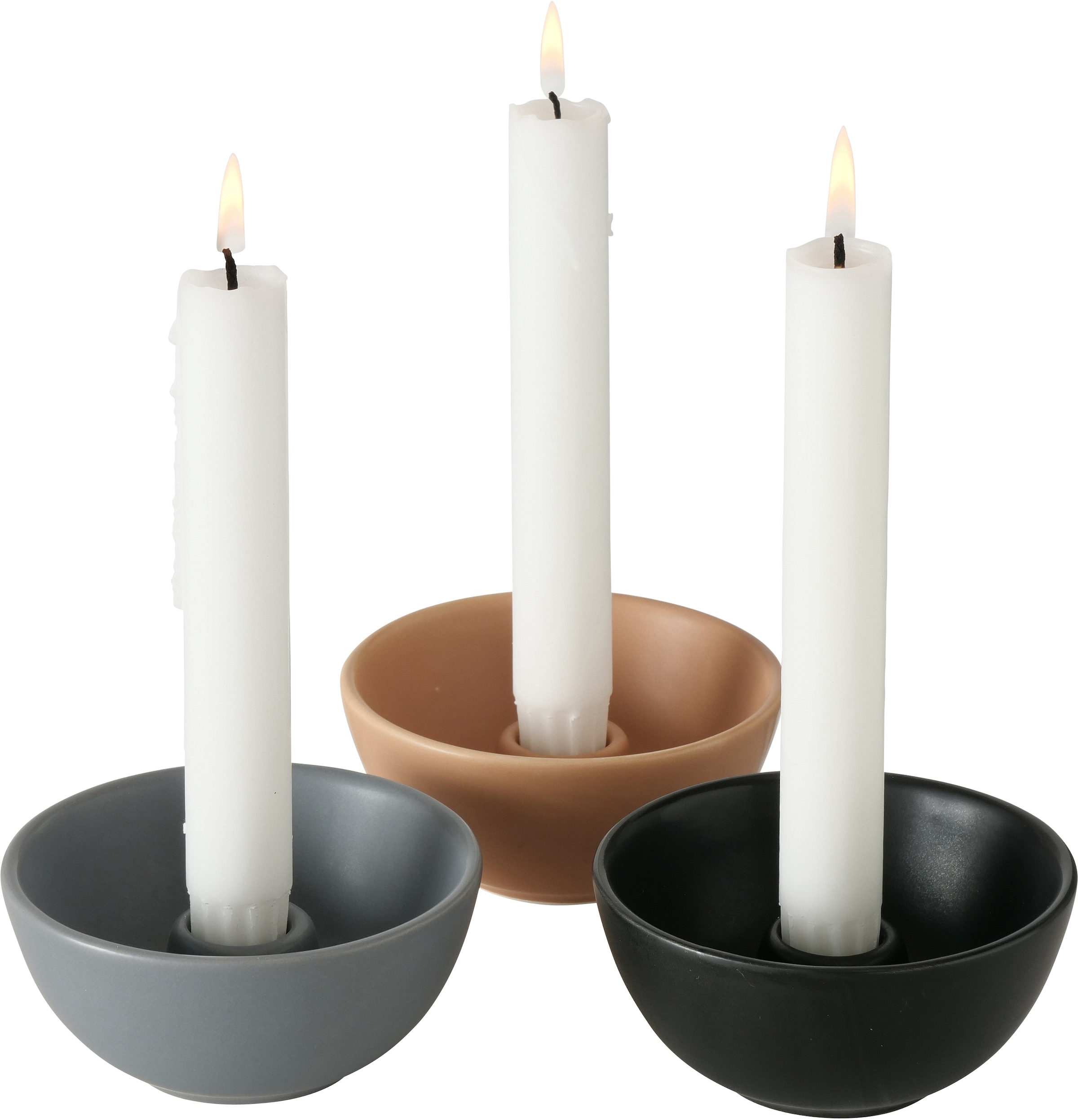BOLTZE Kerzenleuchter »Franyo«, Shop im aus St.), OTTO Online 3 Stein (Set