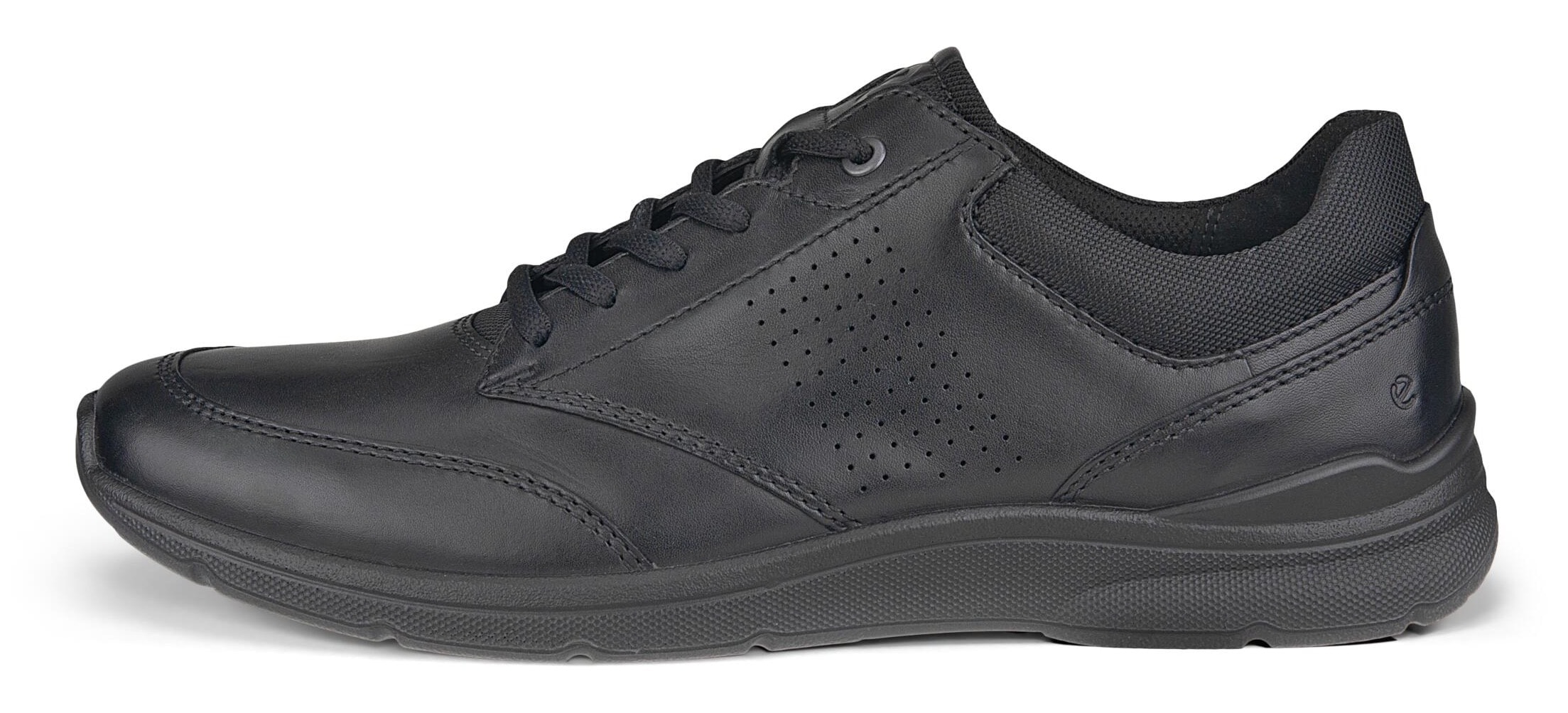 Ecco Schnürschuh »Irving«, Freizeitschuh, Halbschuh, Schnürschuh mit gepolstertem Schaftrand