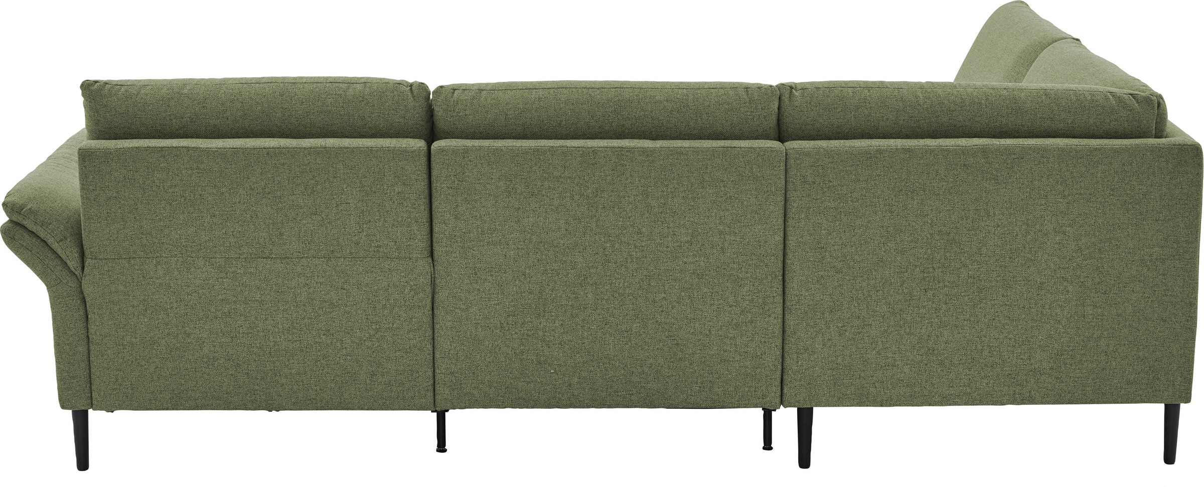 Places of Style Ecksofa »Sarsina: mit Tonnentaschen-Federkern, perfekt zum Entspannen L-Form«, inklusive 2 motorischen Relaxfunktionen mit Herz-Waage-Beschlag