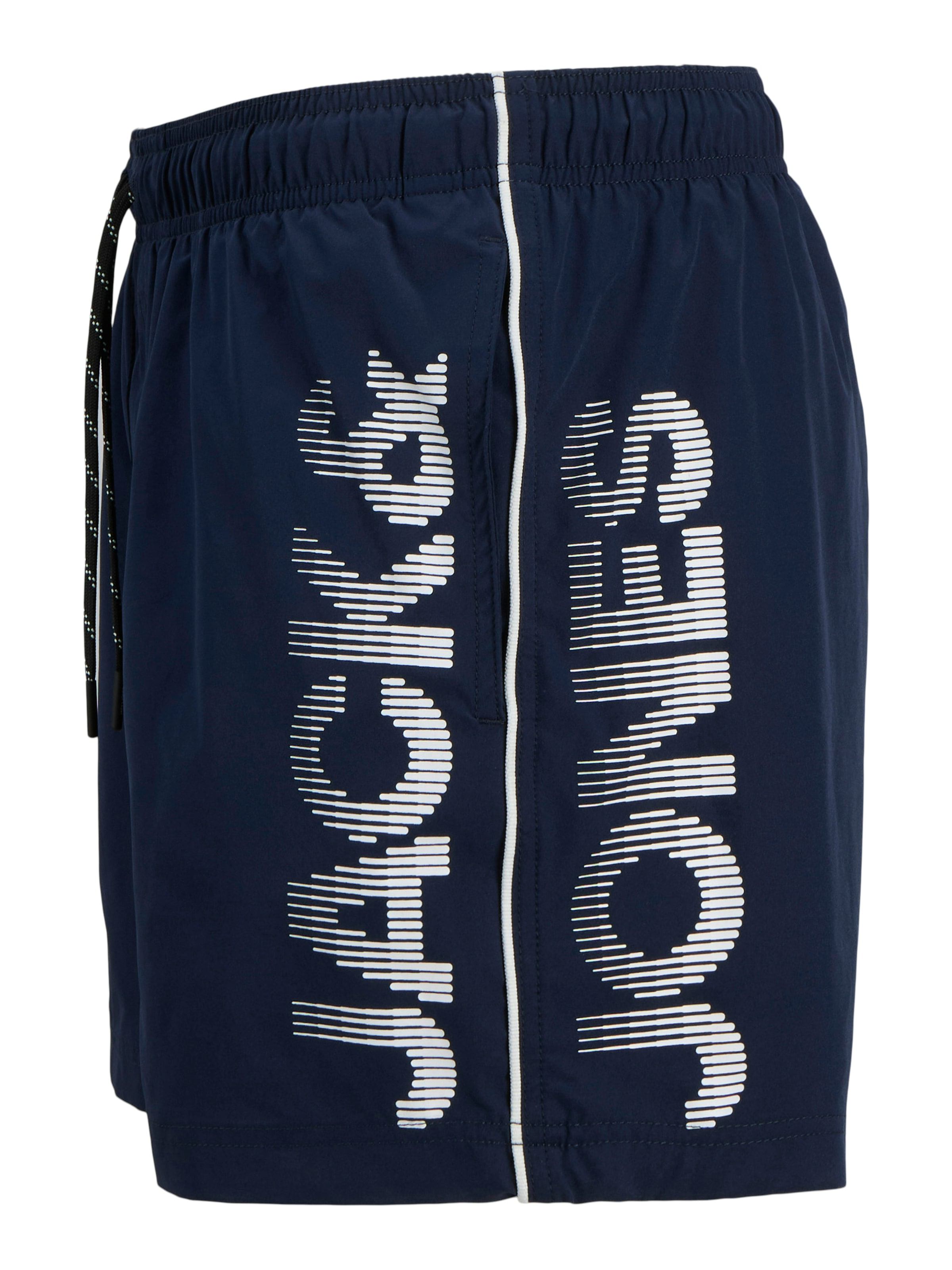 Jack & Jones Badeshorts »JPSTMAUI JJSWIM SPLICE LOGO AKM SN«