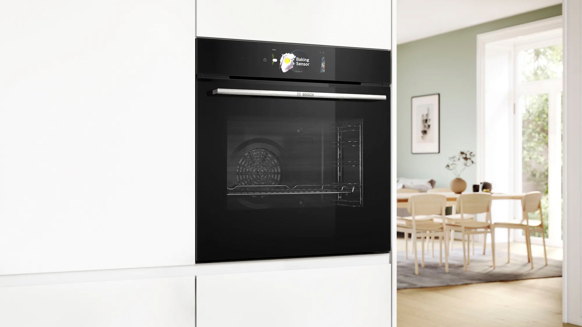 BOSCH Pyrolyse Backofen 8 »HBG7784B1«, mit Teleskopauszug nachrüstbar, Pyrolyse-Selbstreinigung, AirFry-Funktion