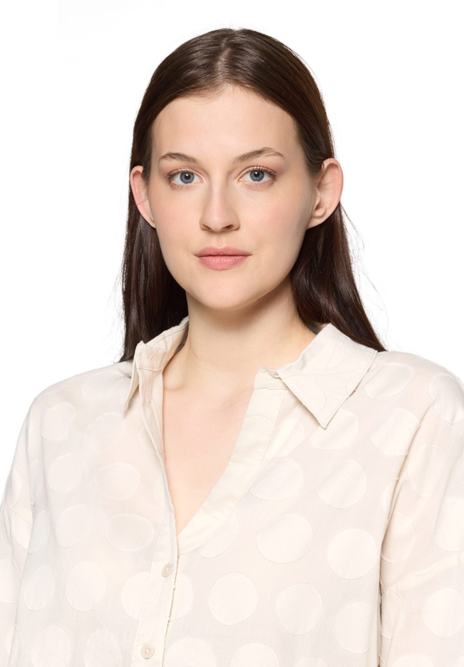 Cartoon Klassische Bluse »Oversize-Bluse mit Kragen«