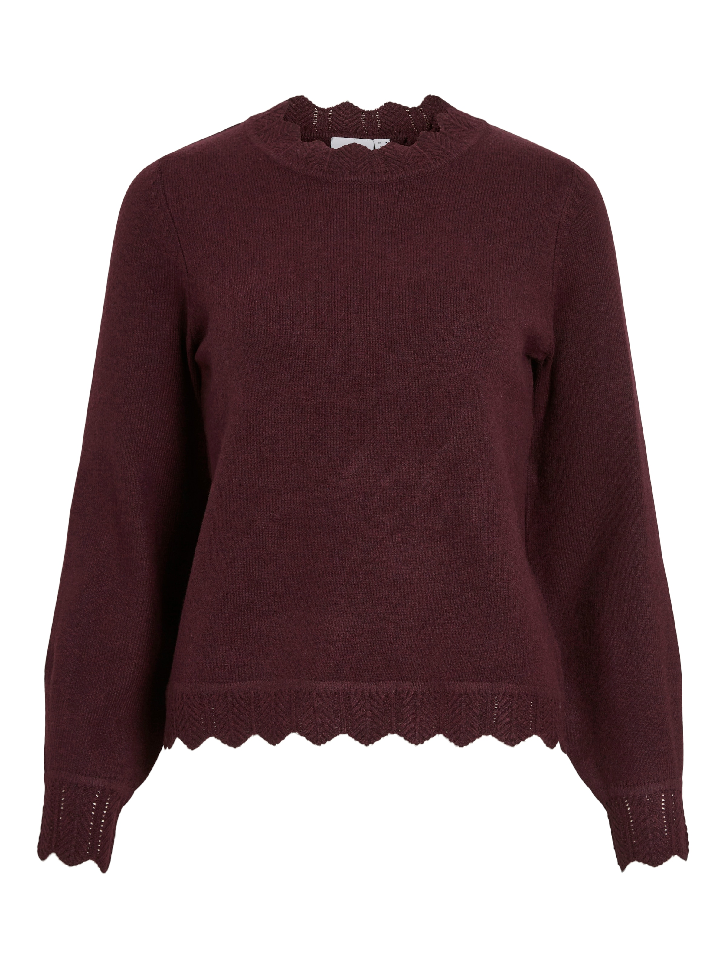 Vila Strickpullover »VINIKOLINA O-NECK L/S KNIT TOP - NOOS«