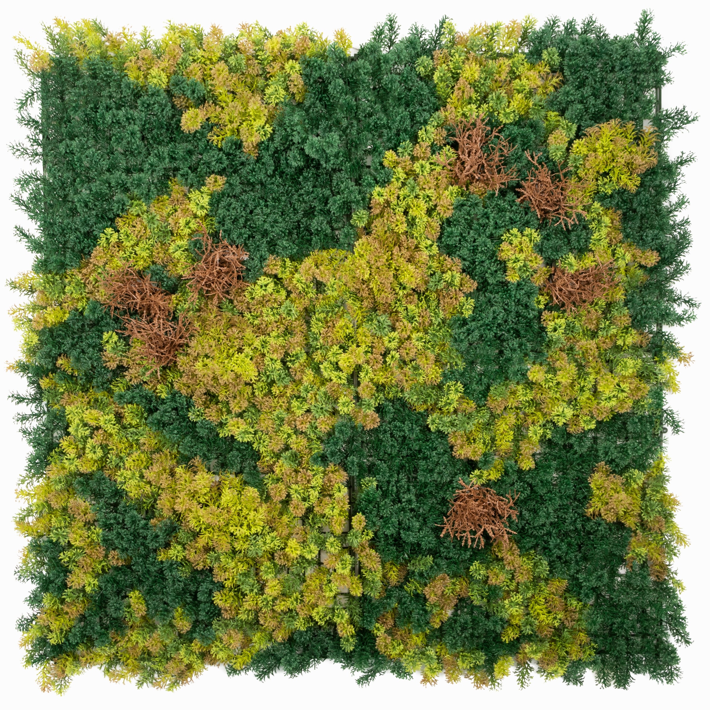 Primaflor-Ideen in Textil Kunstpflanze »Kunstpflanze Pflanzenwand 100x100« Wanddeko, realistische Optik, In- und Outdoor geeignet, UV-beständig