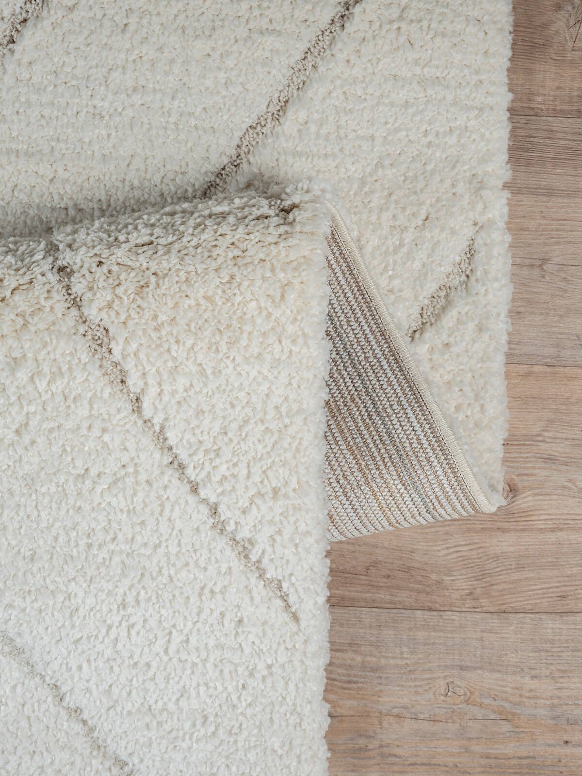 the carpet Teppich »Bahar Shaggy« rechteckig 30 mm Höhe Shaggy eleganter Wohnzimmer Teppich Hochflor