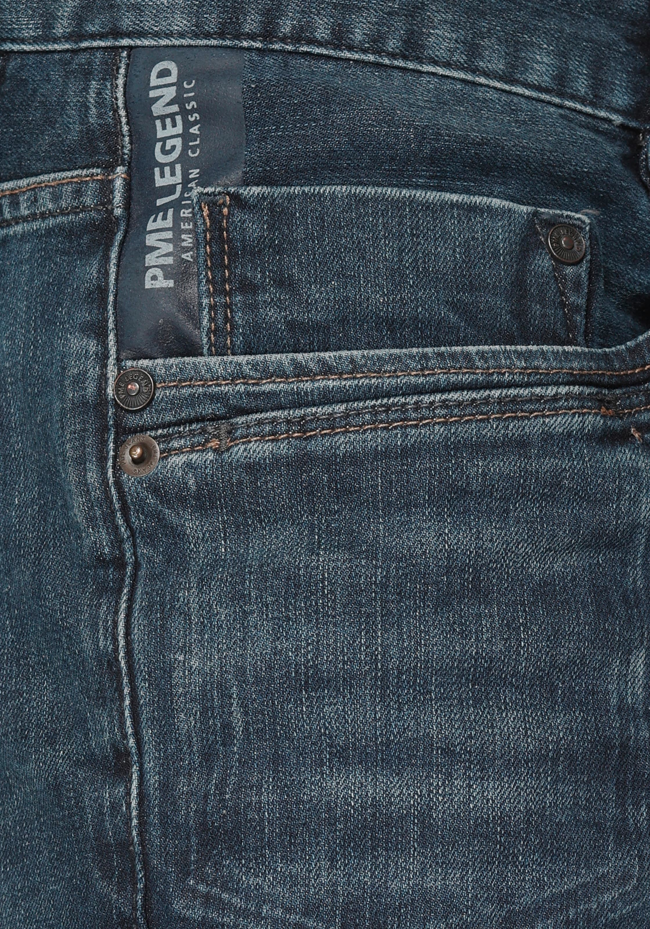 PME LEGEND Tapered-fit-Jeans »SKYMASTER«, im Used Look
