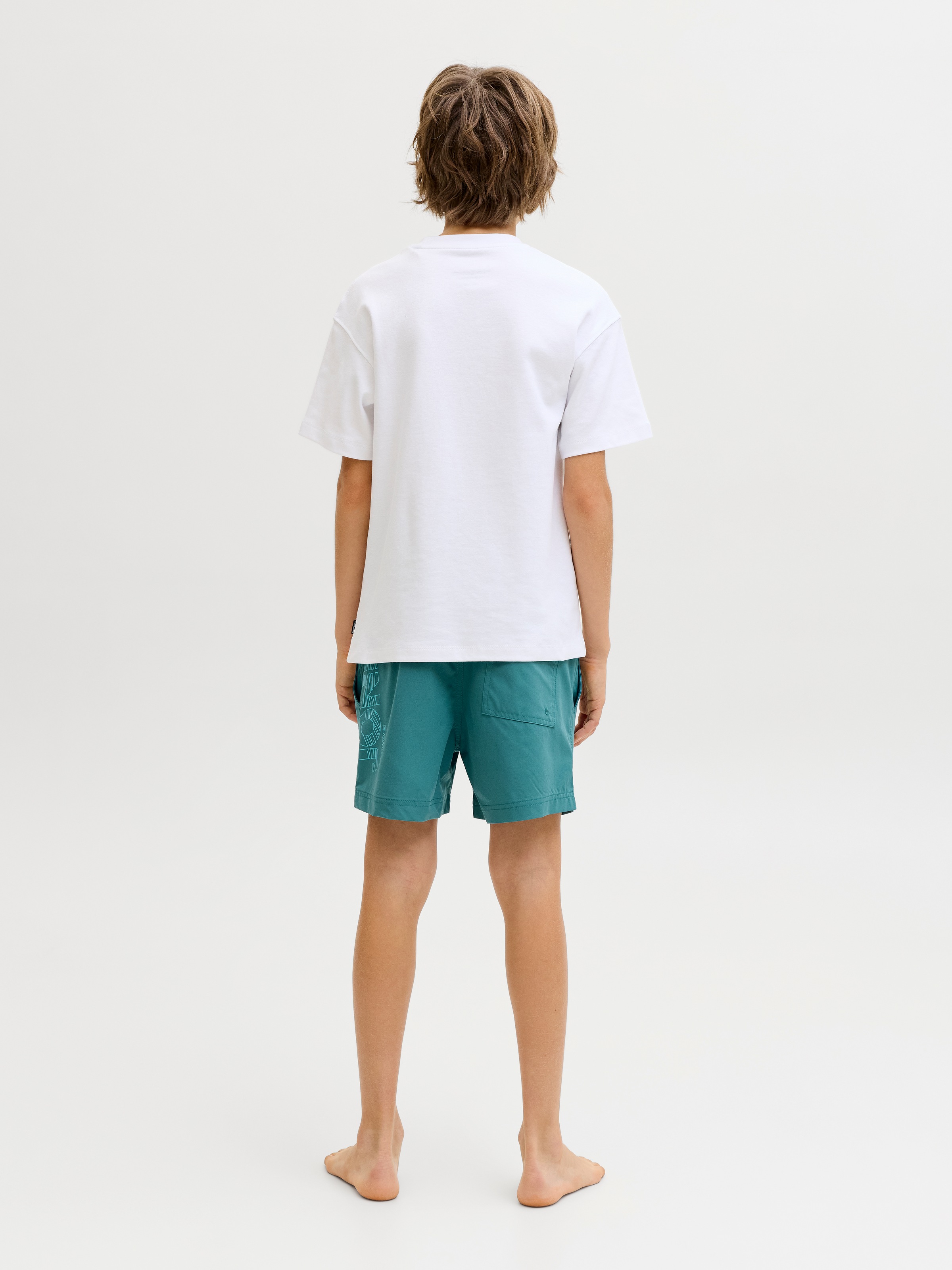Jack & Jones Junior Badeshorts »JPSTMAUI WAVE LOGO SWIM SHORTS SN JNR«