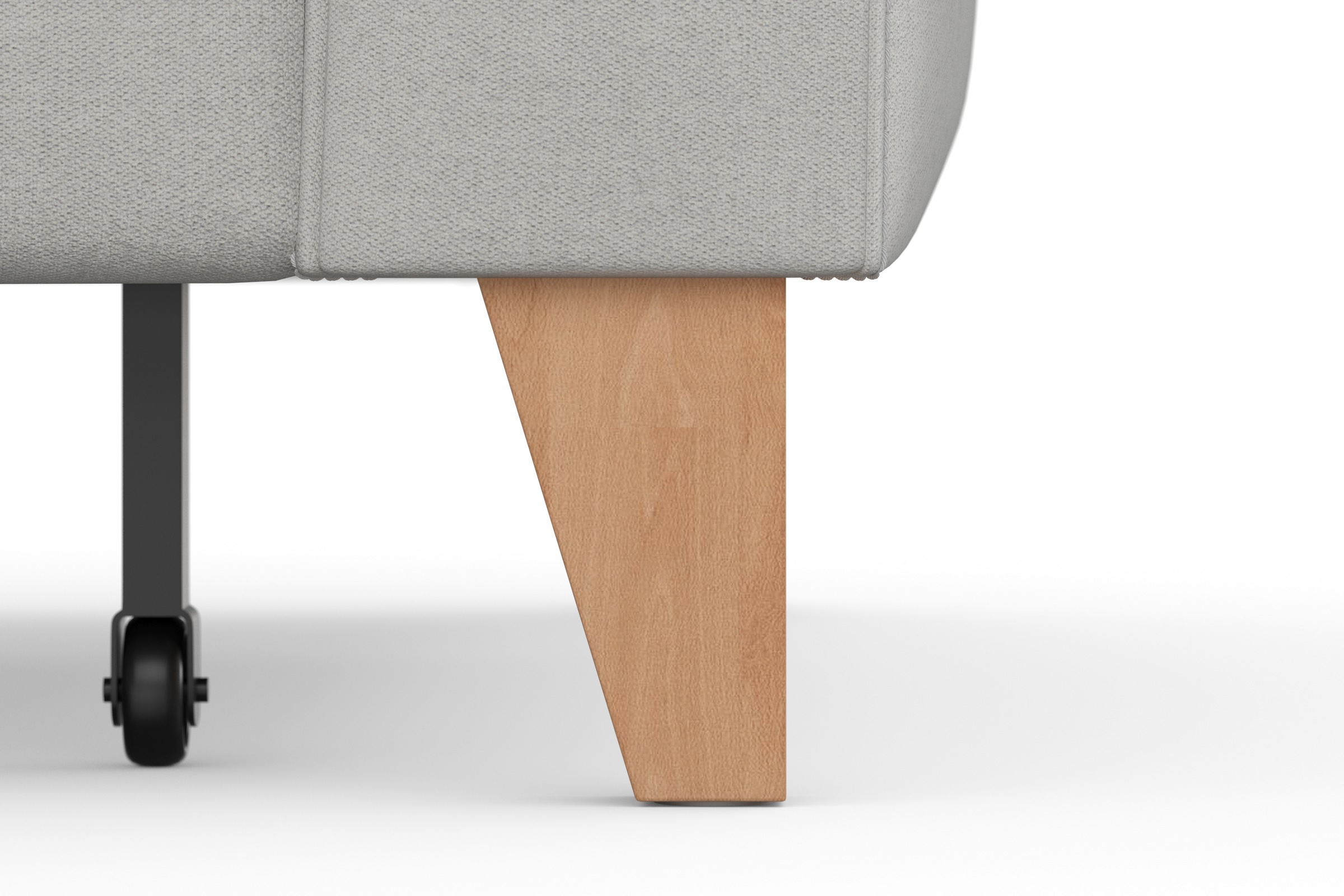 sit&more Ecksofa »Visby L-Form«, Wahlweise mit Bettfunktion und Stauraum, frei im Raum stellbar