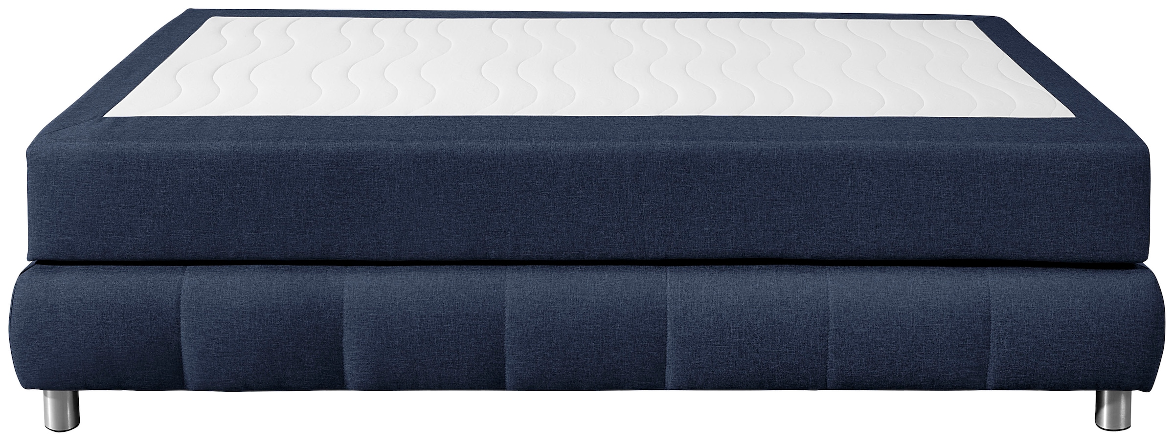 andas Boxspringbett »Salo«, Ohne Kopfteil, inkl. Topper, auch in Überlänge 220 cm