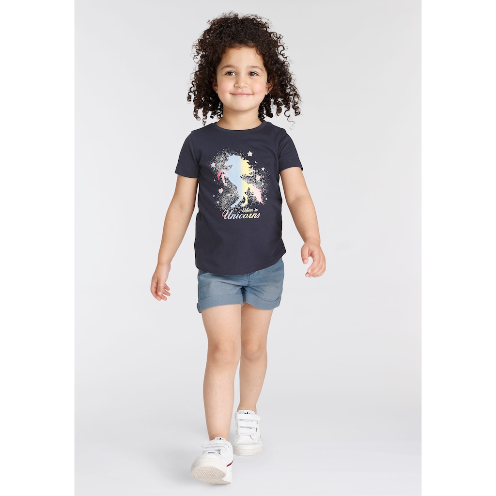 KIDSWORLD T-Shirt »believe in Unicorns«