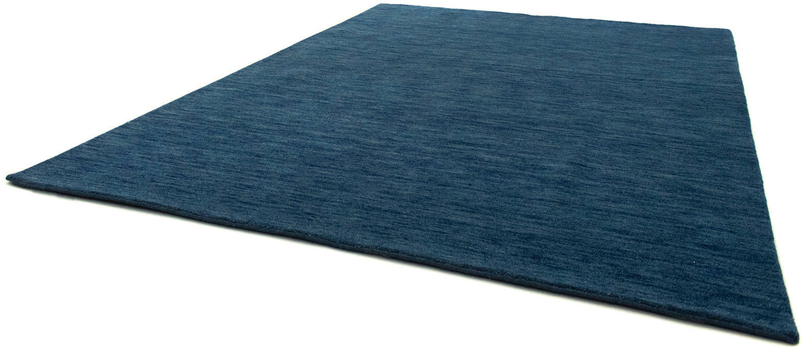 morgenland Wollteppich »Uni - Gabbeh Teppich - Softy«, rechteckig, 1,6 mm Höhe, Gabbeh Optik, Uni Farben, reine Wolle, sehr weicher Flor, Wohnzimmer