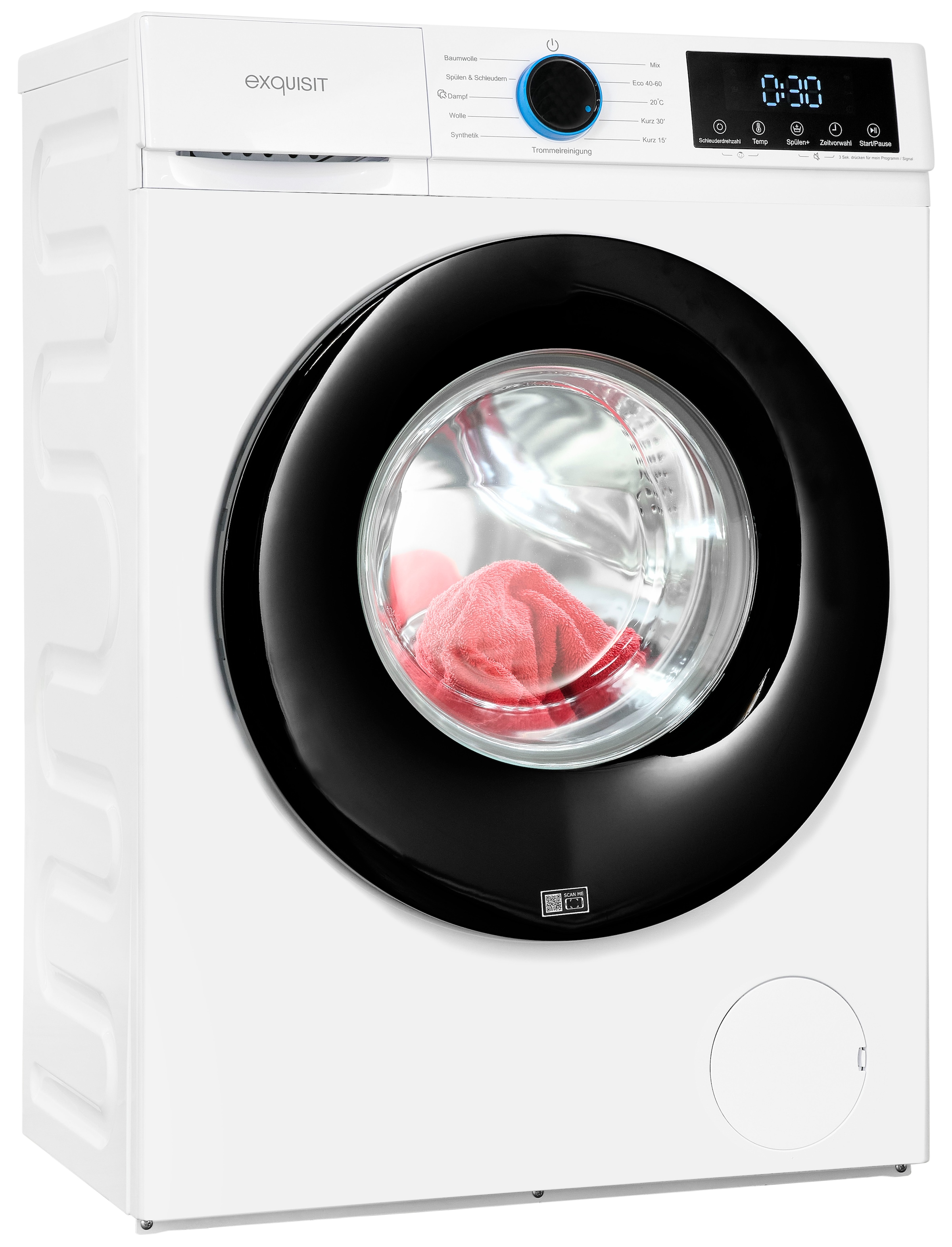 exquisit Waschmaschine »WA6312-371A weiss«