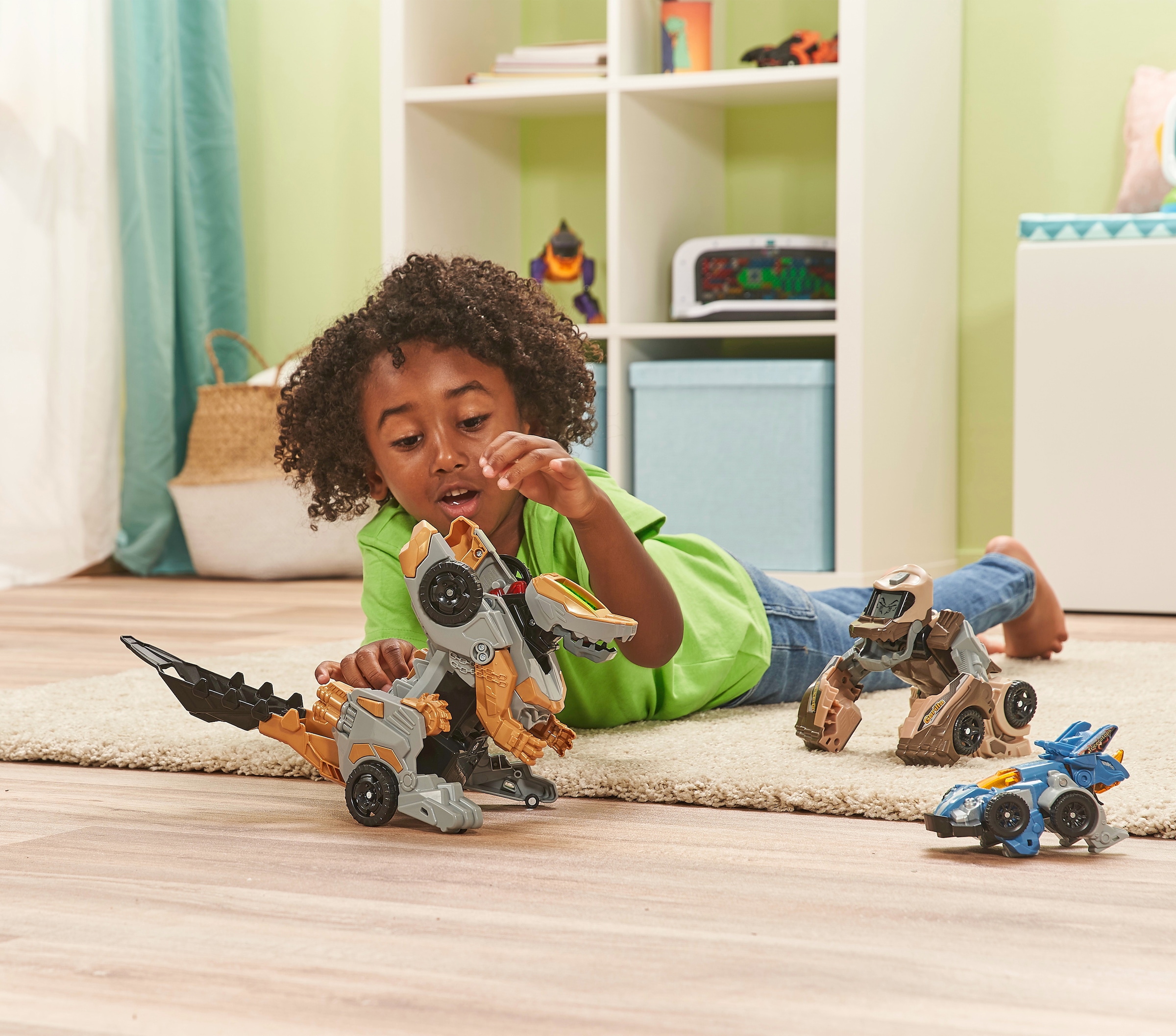 Vtech® Actionfigur »Switch & Go, OneClick-Mega-Drache«, mit Licht- und Soundeffekten