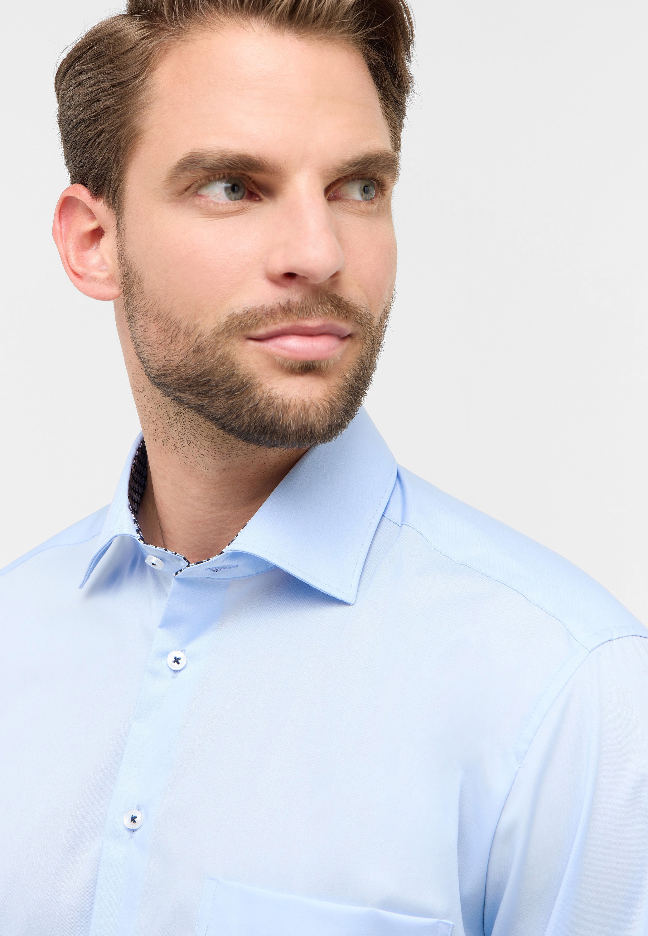Eterna Langarmhemd »COMFORT FIT« NON IRON (bügelfrei)