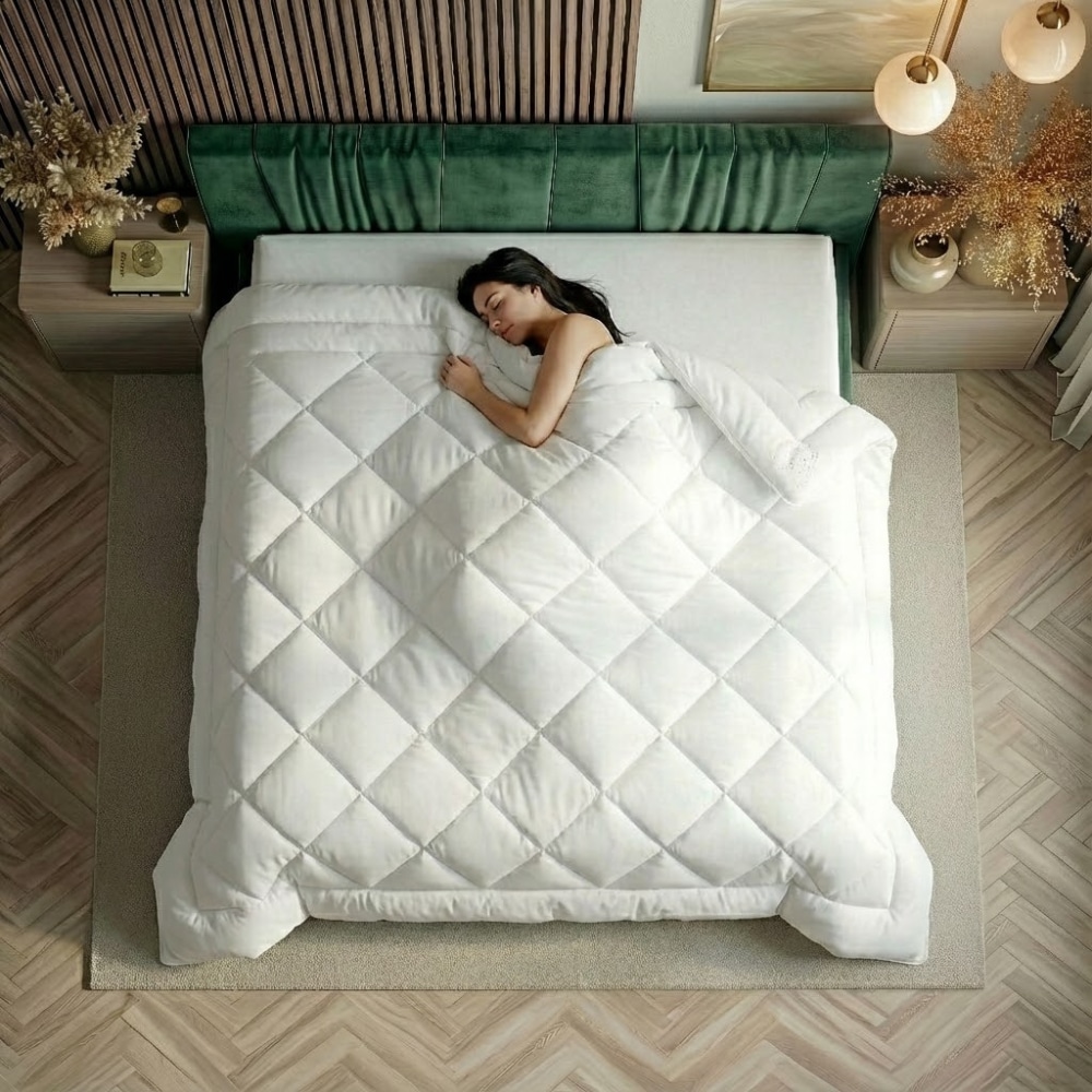 OTTO home Microfaserbettdecke »Baca, Bettdecke 135x200 cm, 155x220 cm und weitere Größen« leicht Füllung aushochwertiger6D-Hohlfaser Bezug Polyester 1 Stk. tlg. Bettdecken, Sommer, Winter, 4-Jahreszeiten, Decke