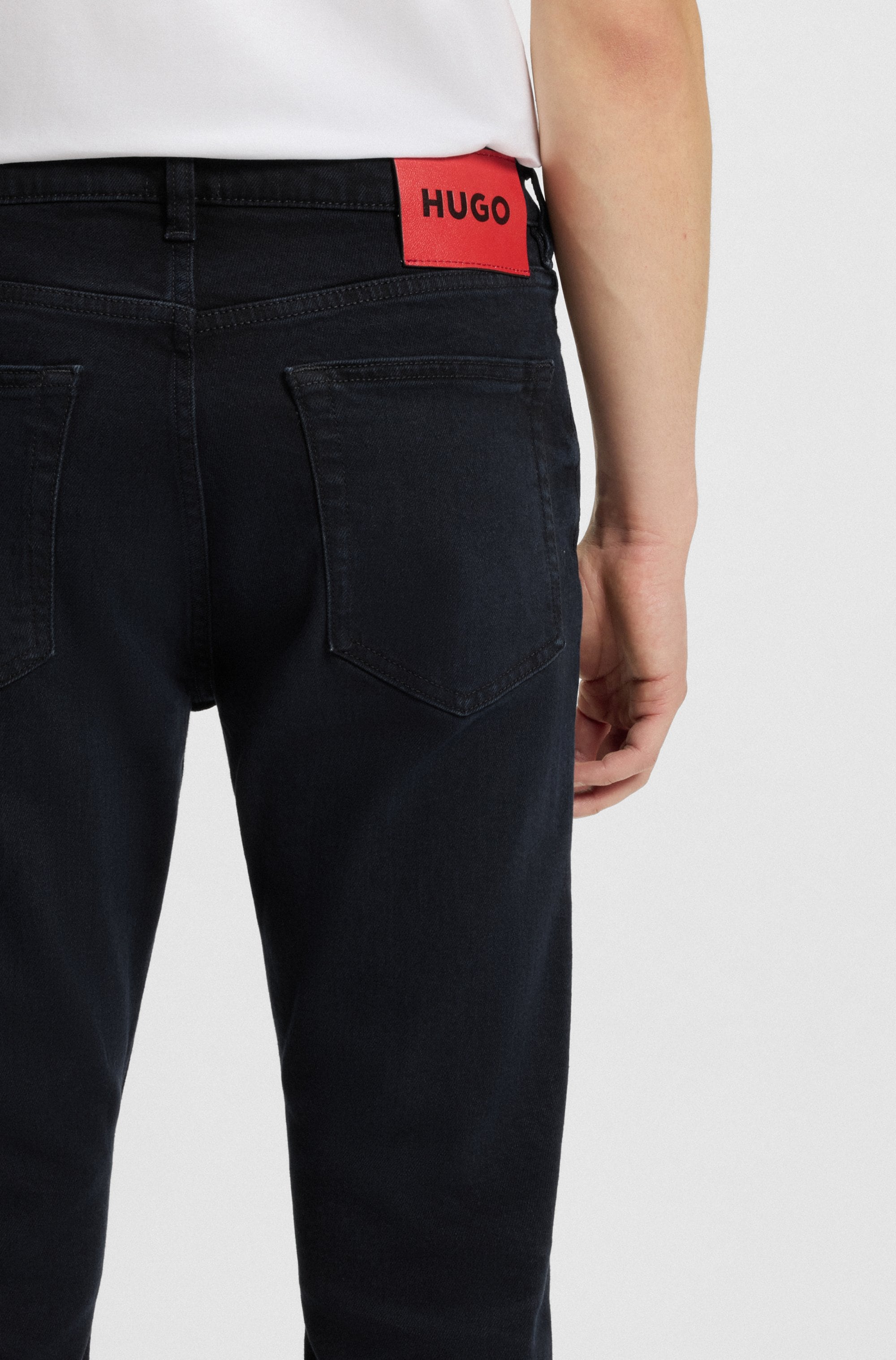 HUGO Slim-fit-Jeans »HUGO 734« aus Stretch-Denim, extra schmal