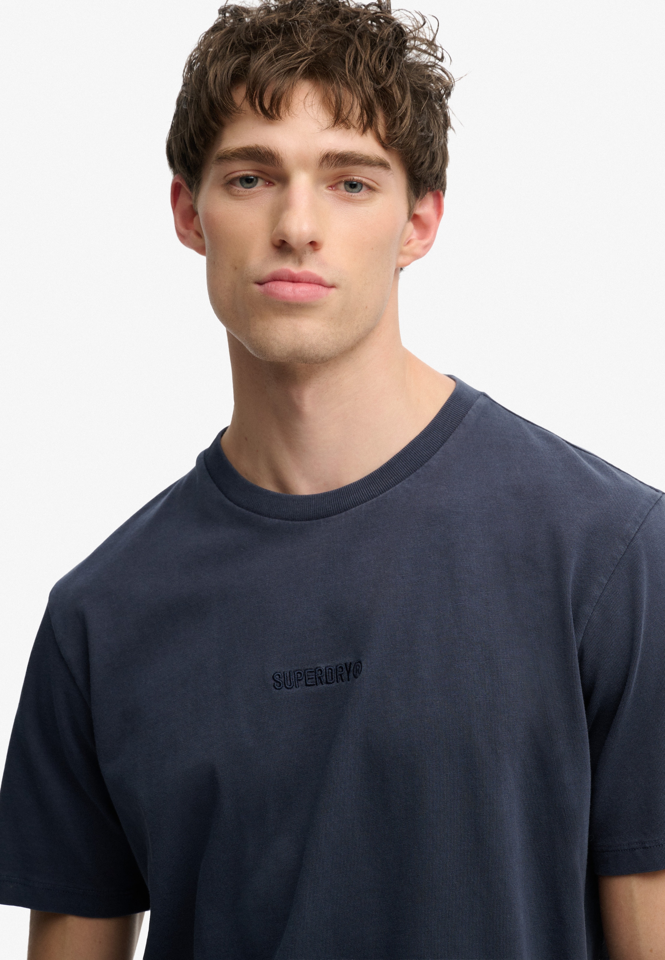 Superdry Rundhalsshirt »MICRO LOGO T SHIRT«