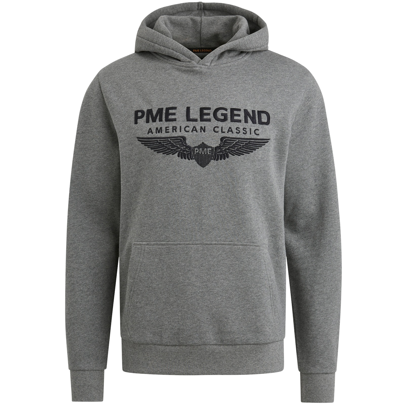 PME LEGEND Kapuzensweatshirt »Hooded soft terry with logo«, mit Logostickerei
