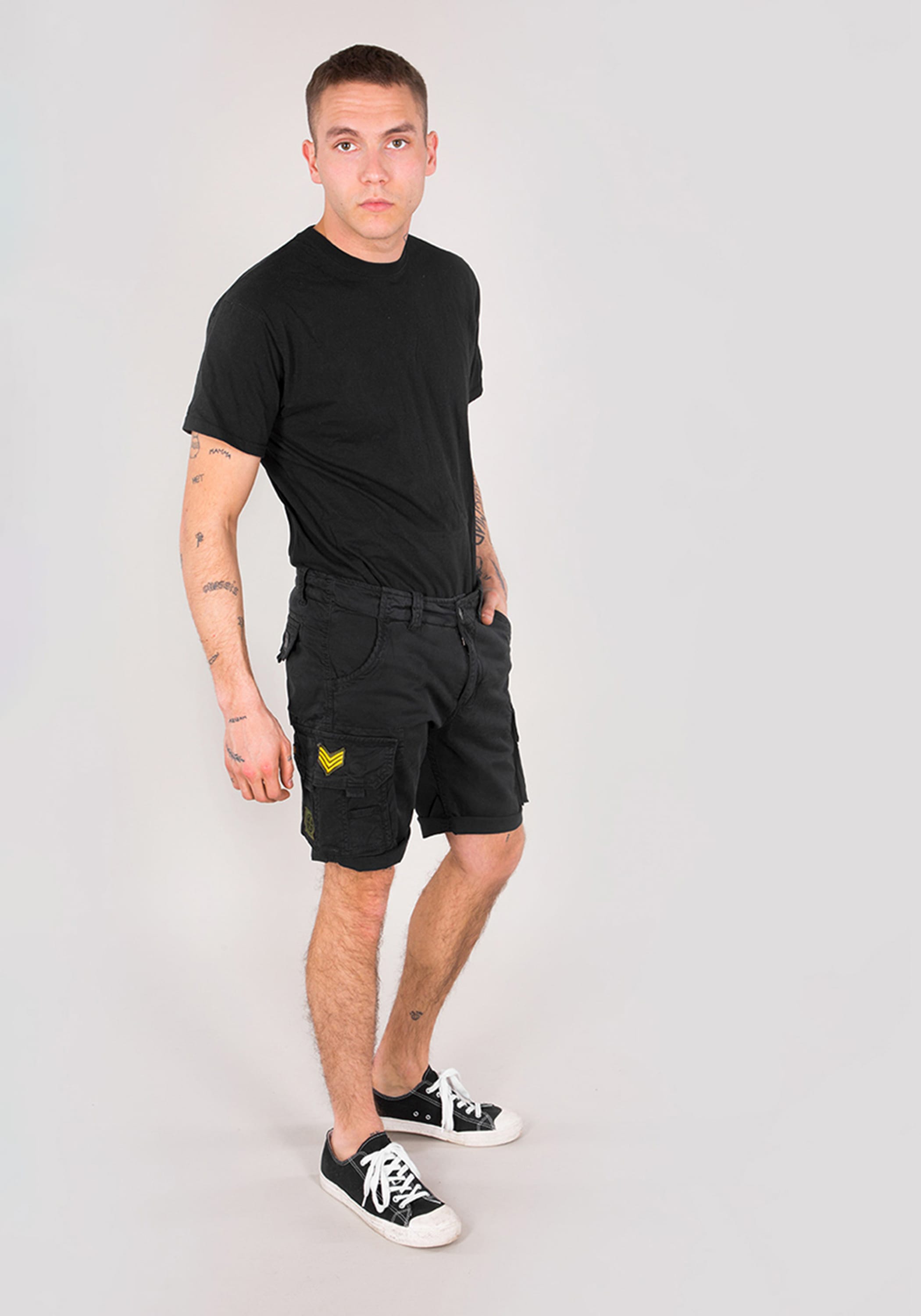 Alpha Industries Shorts »Alpha Industries Men - Shorts Crew Short Patch«