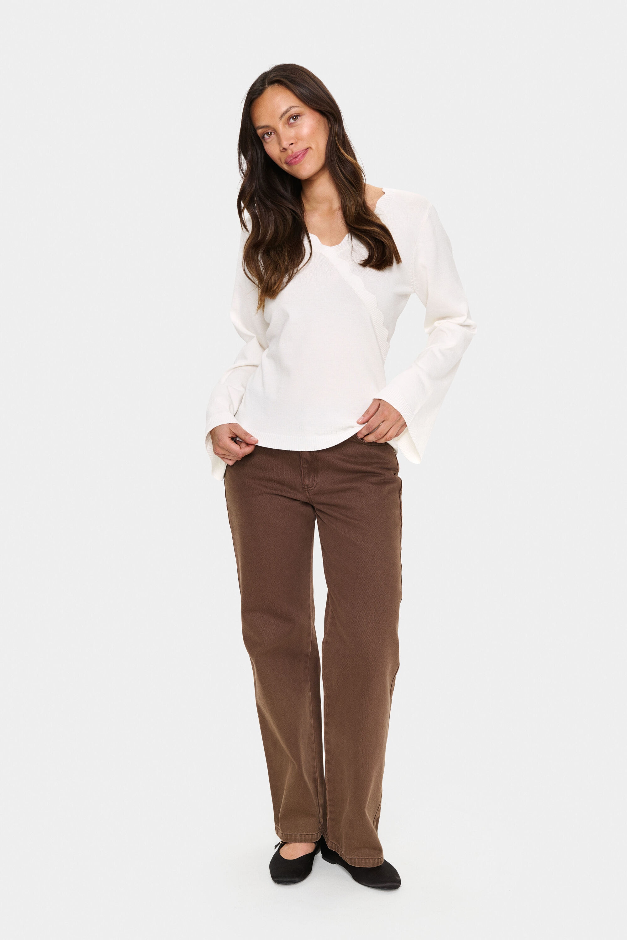 Saint Tropez Strickpullover »Strickpullover MadlenaSZ«