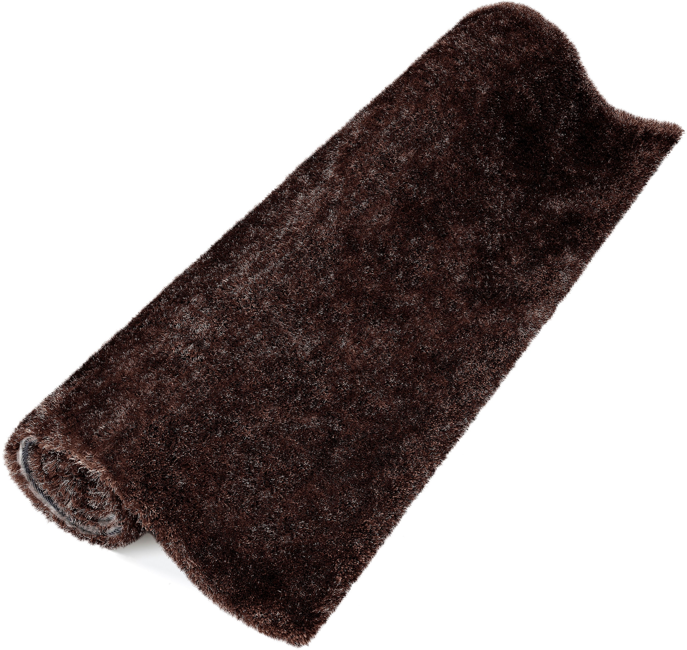 Bruno Banani Teppich »Dana Teppich, besonders weich und kuschelig, Kundenliebling«, rechteckig, 30 mm Höhe, uni, Mikrofaser Teppiche, Wohnzimmer, Schlafzimmer, Esszimmer