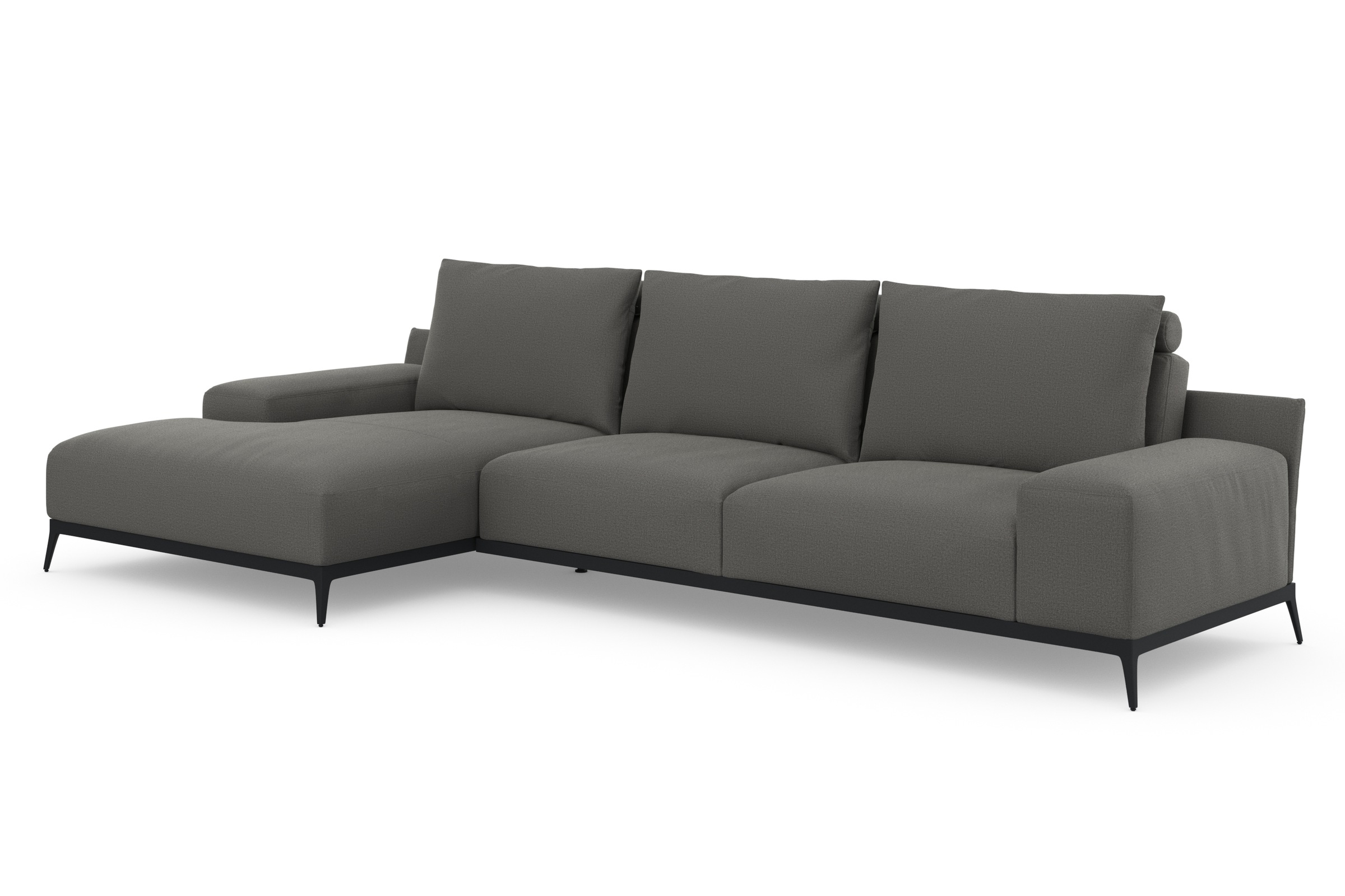 machalke® Ecksofa »lorenzo, L-Form«
