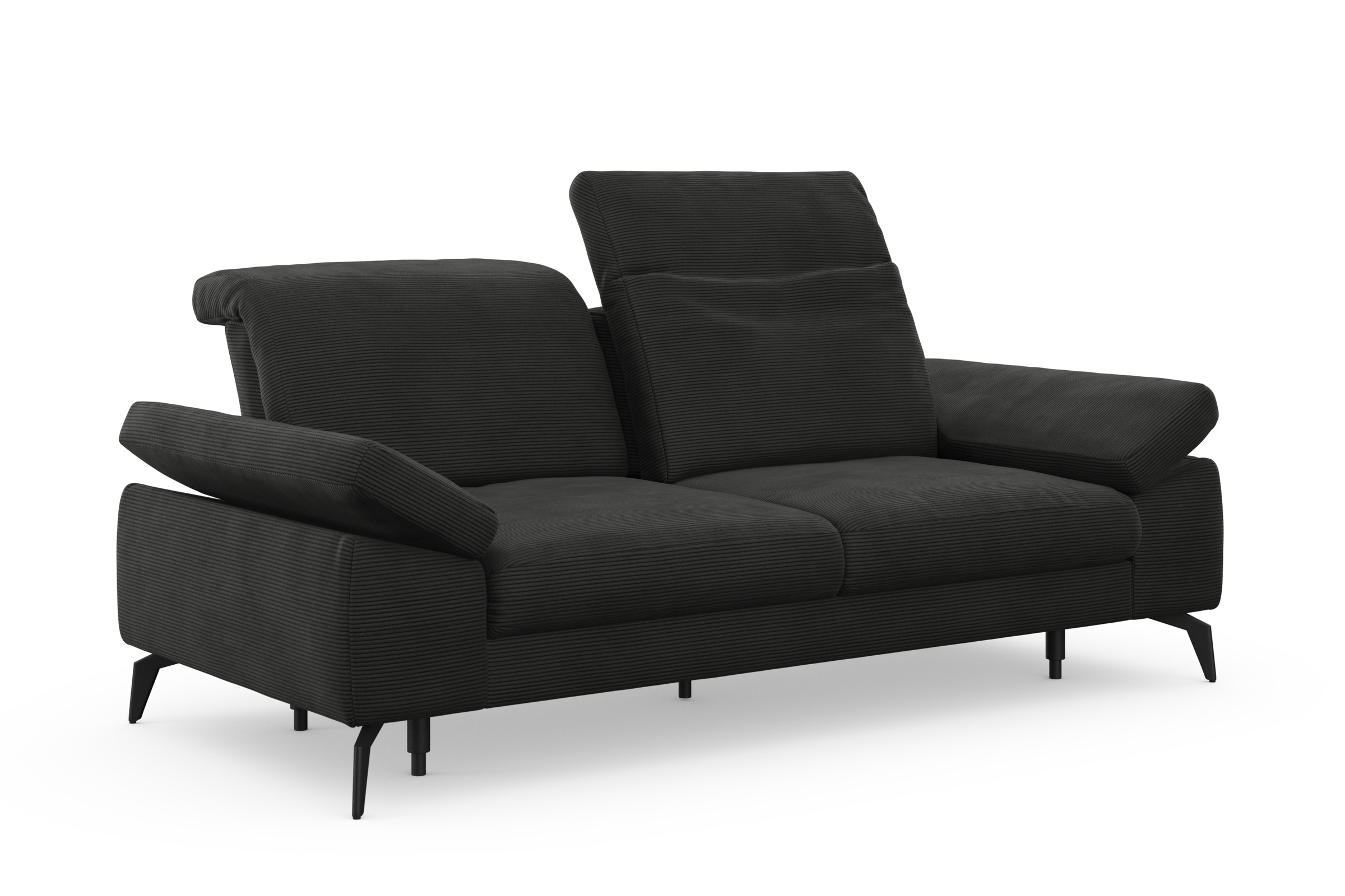 sit&more 2,5-Sitzer »Cabana«, Breite 211 cm, mit oder ohne Sitztiefen-, und Kopfteilfunktion