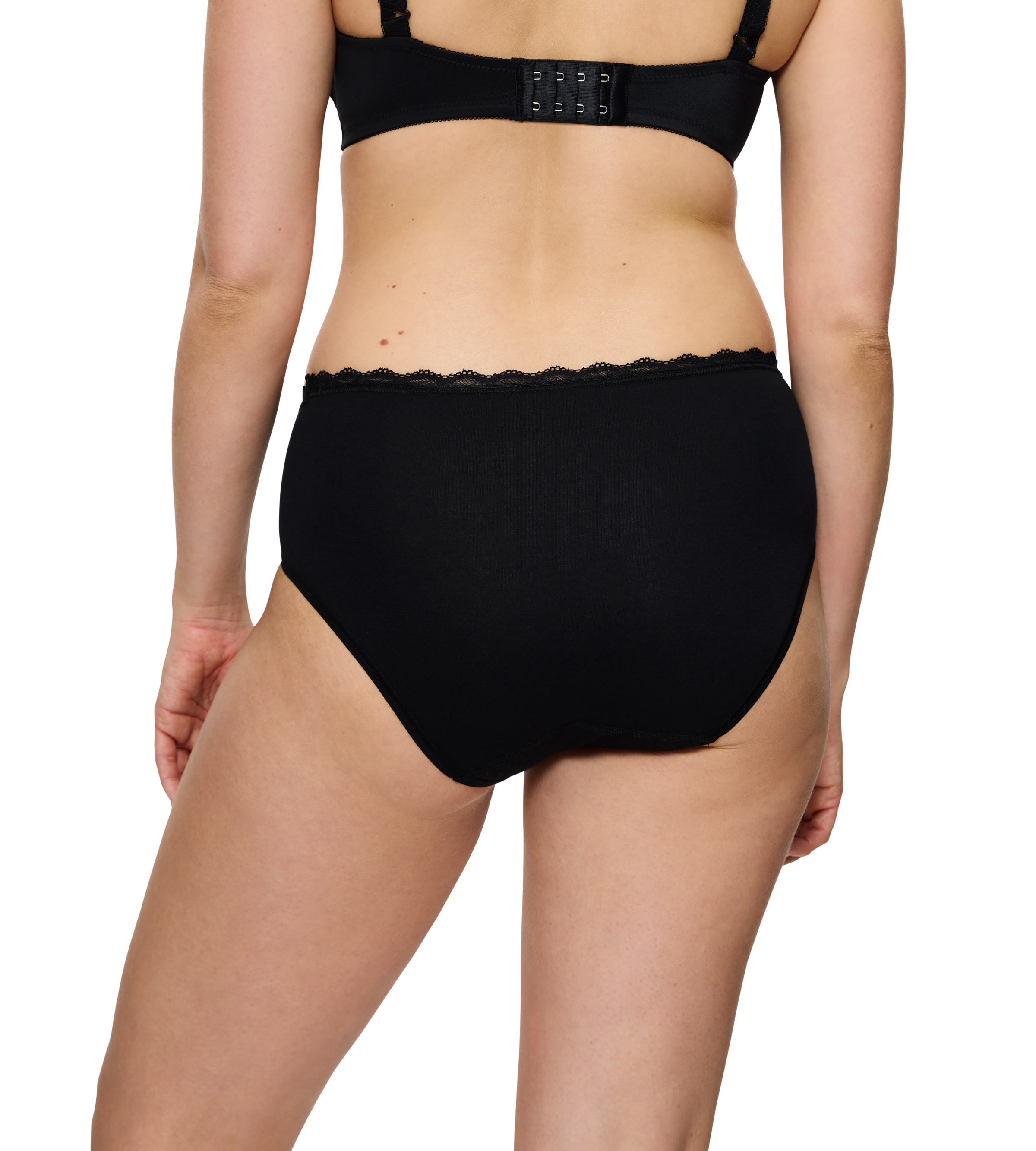 Triumph Midislip »Feel Of Cotton« 2er Pack,  weich, ohne Seitennaht, schmales Spitzenband