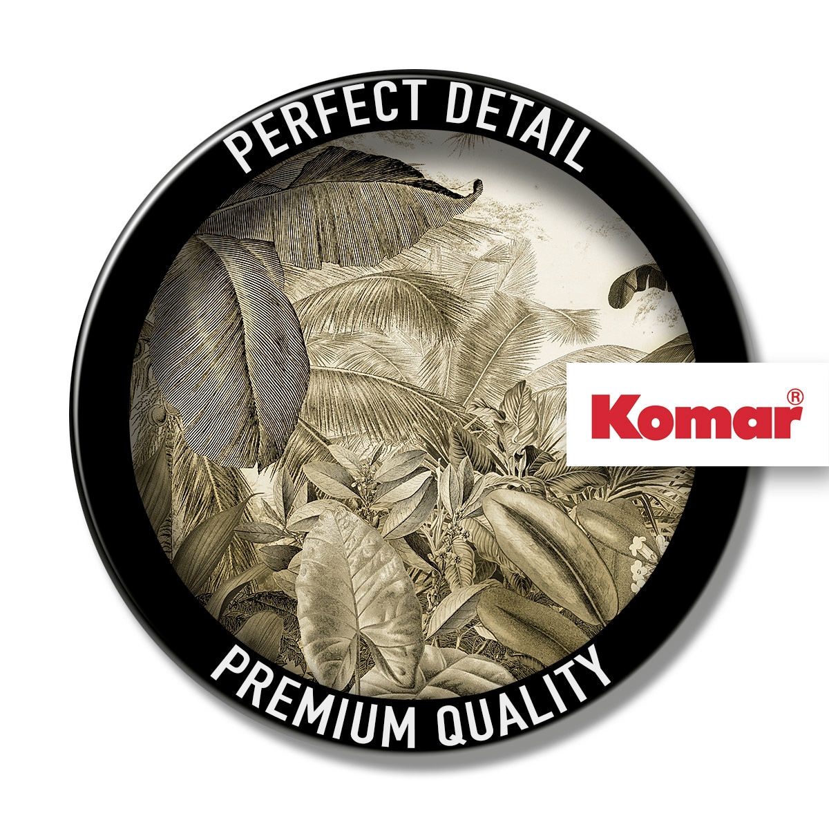 Komar Fototapete »Digitaldruck Vlies -  Adventure Awaits - Größe 400 x 250 cm« bedruckt | geblümt | gemustert | tropisch glatt Wohnzimmer, Schlafzimmer