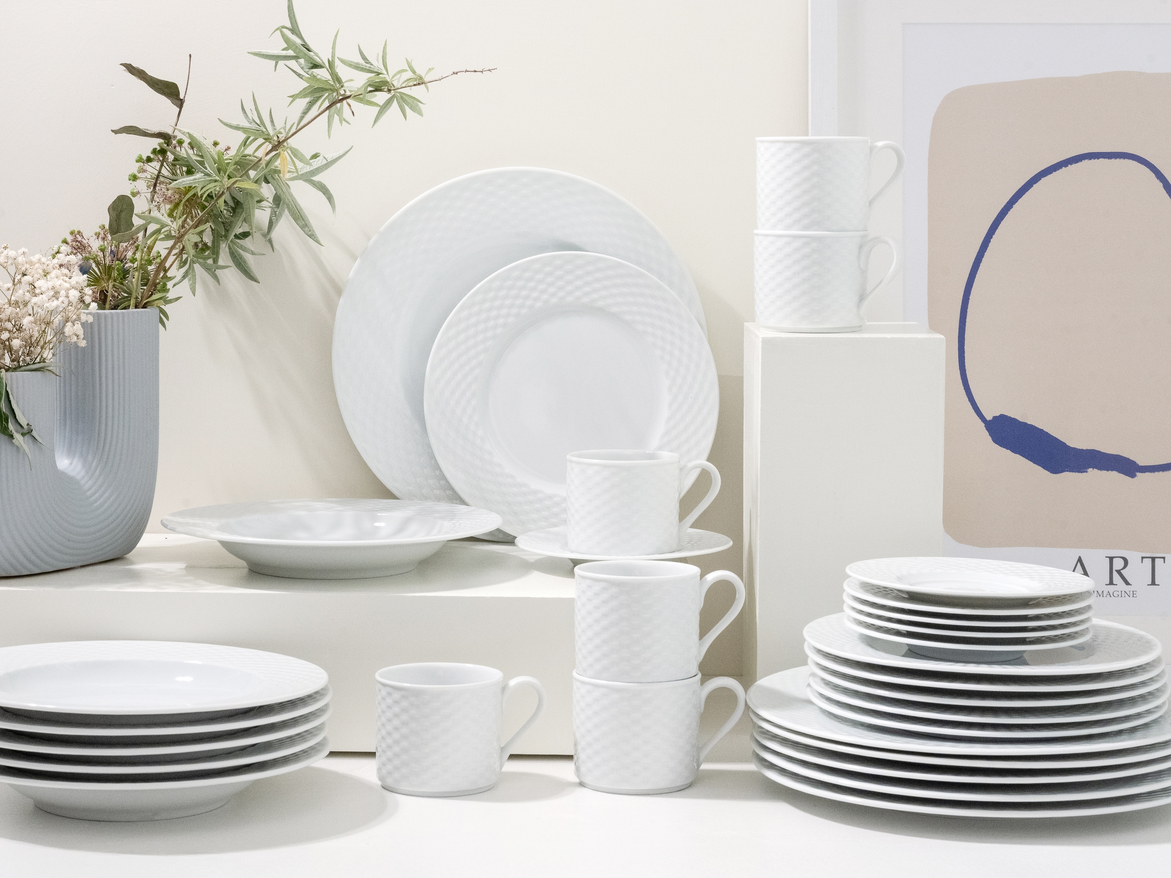 CreaTable Kombiservice »Polo, Service 30-tlg.« Daily Use, Zeitlos